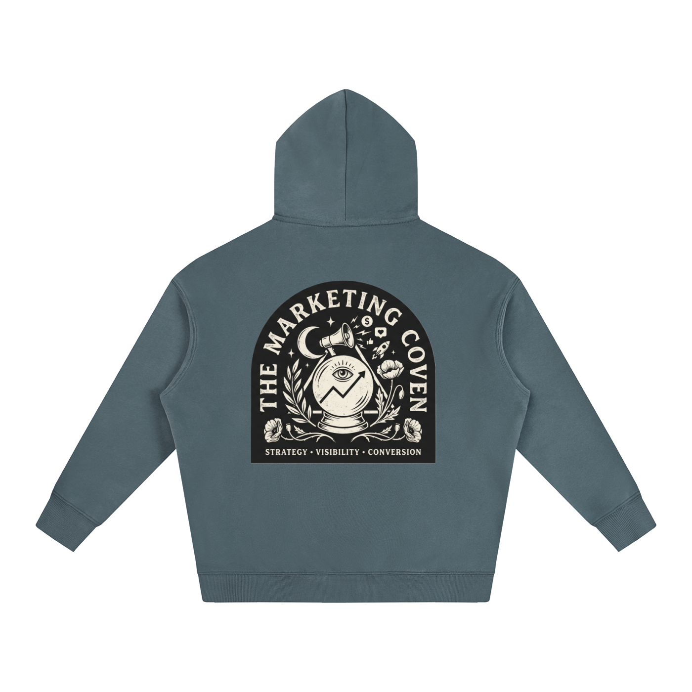 The Marketing Coven | Oversized Fleeced Hoodie