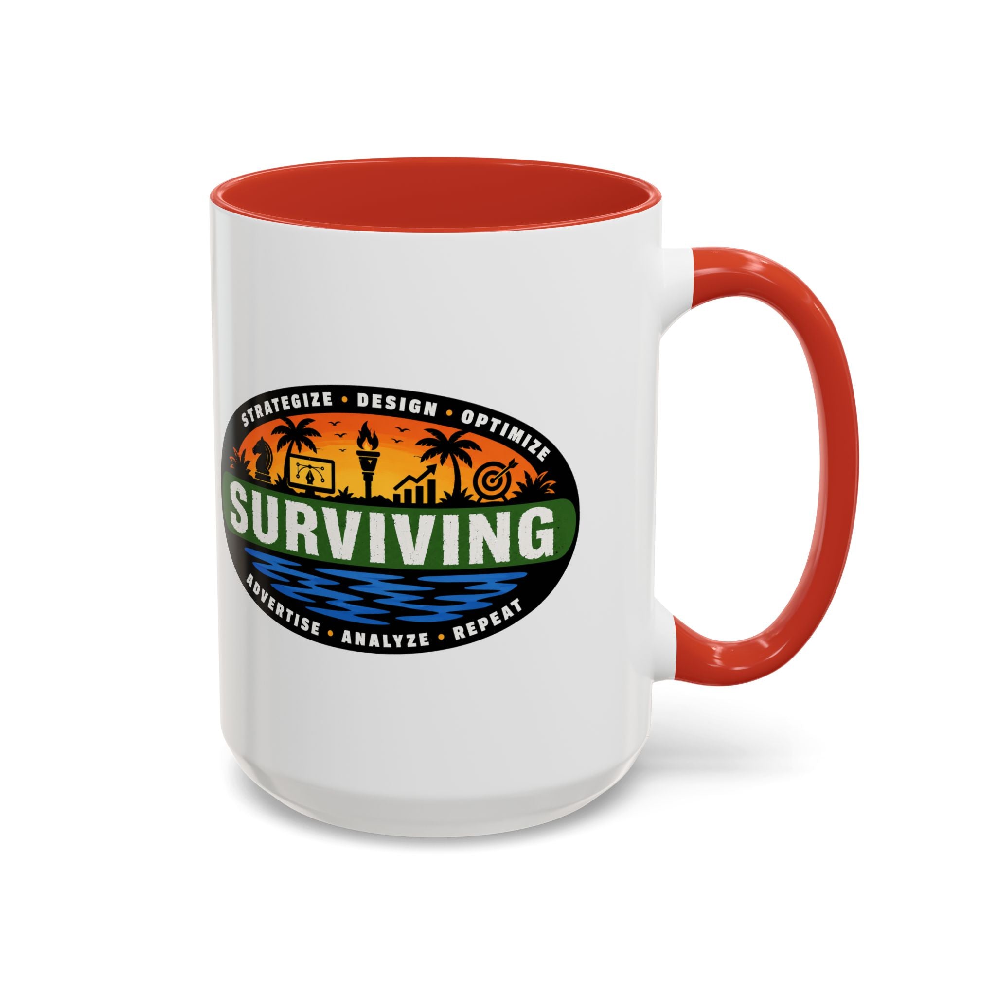 Surviving in Marketing | Coffee Mug