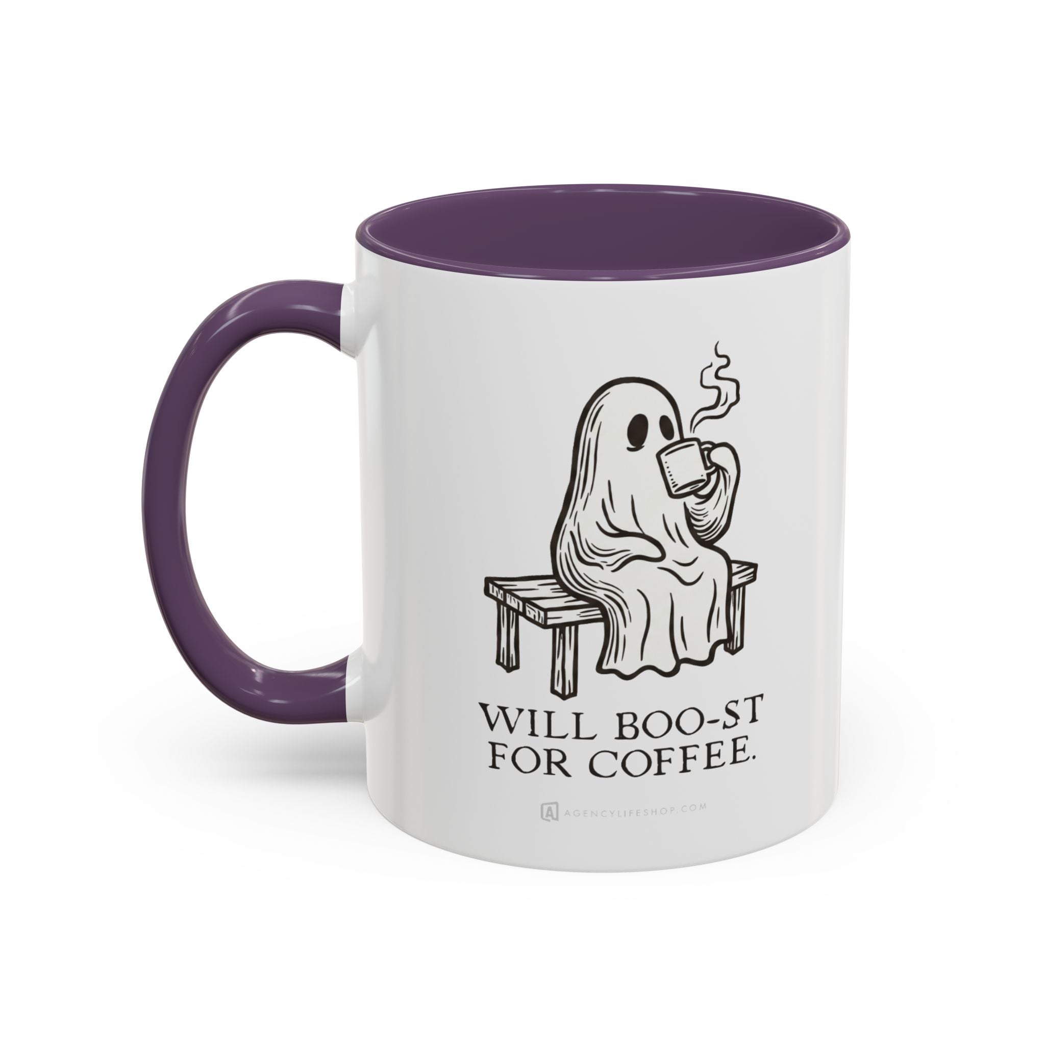 Will Boo-st for Coffee | Accent Mug (11/15oz)