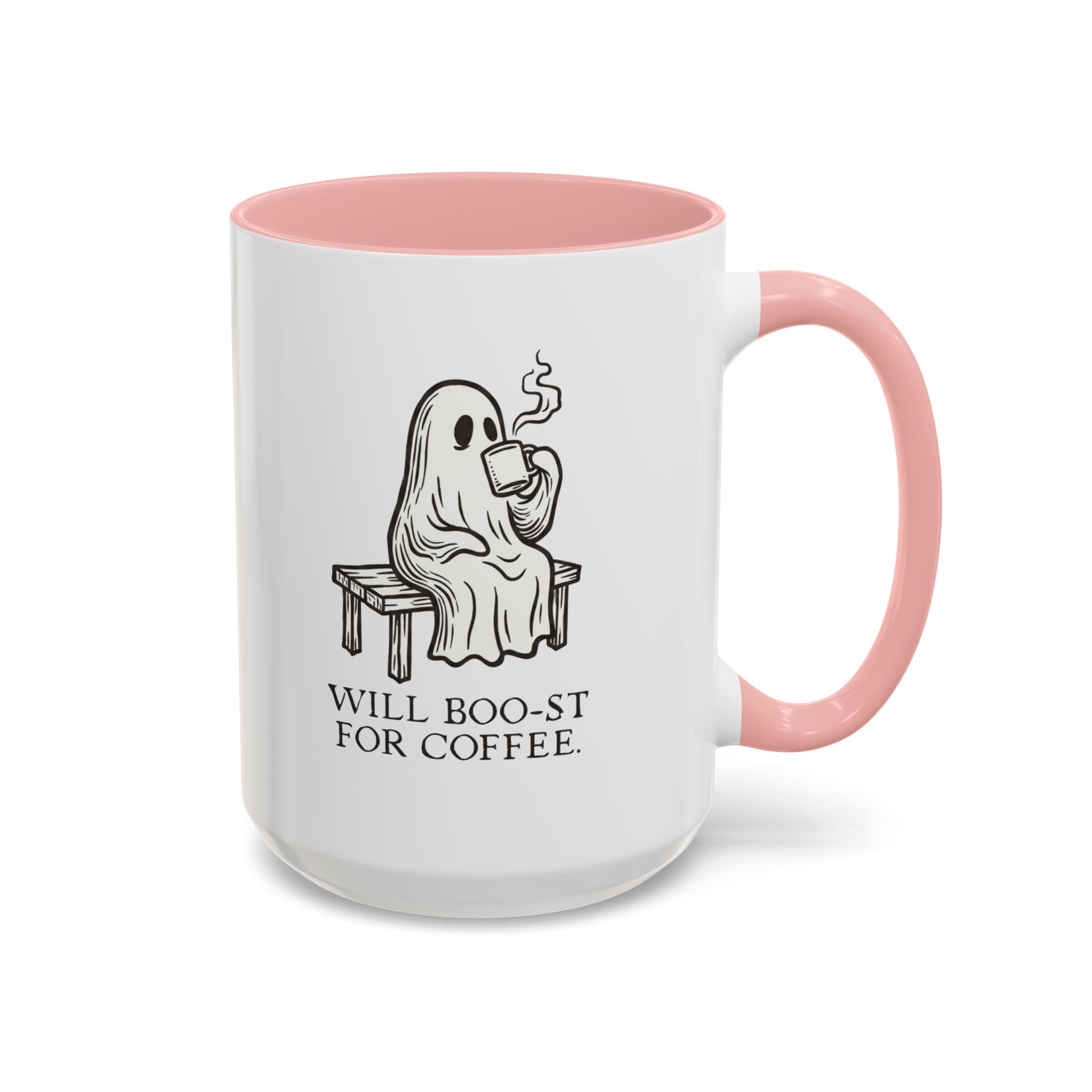 Will Boo-st for Coffee | Accent Mug (11/15oz)