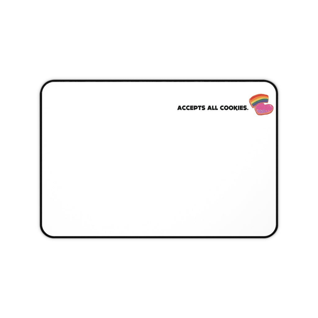 Accepts All Cookies | Desk Mat