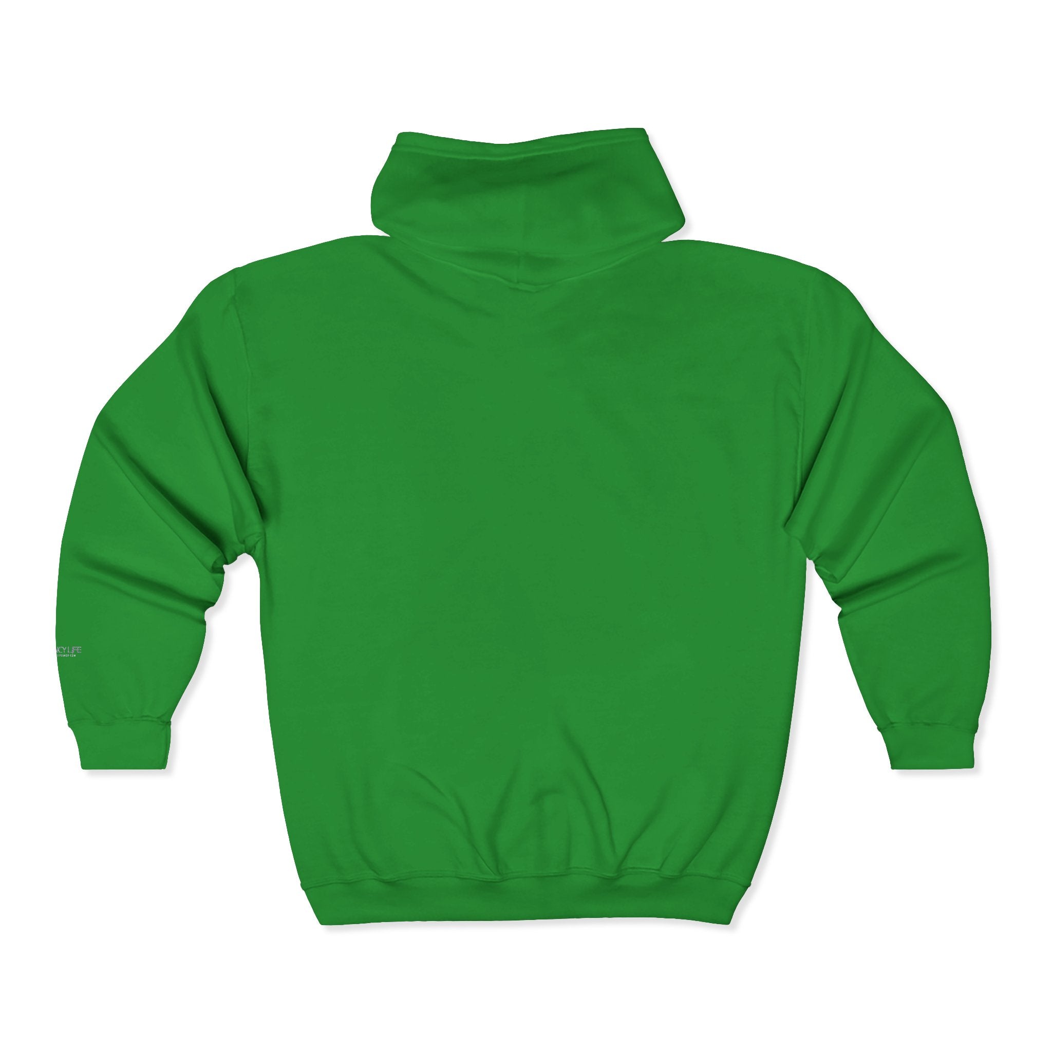 Talk Data To Me  | Retro Zip Embroidered Hoodie