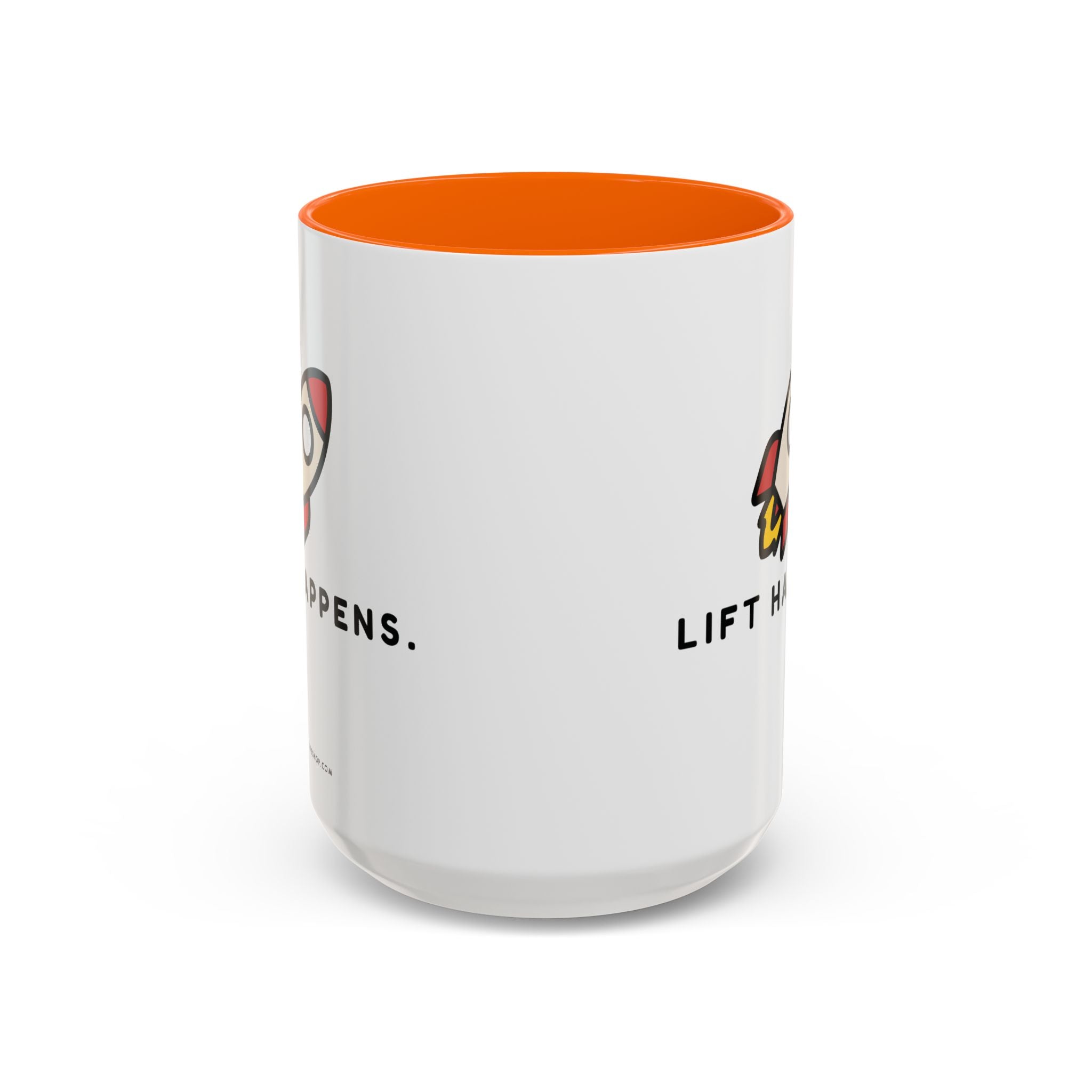 Lift Happens | Accent Coffee Mug (11, 15oz)