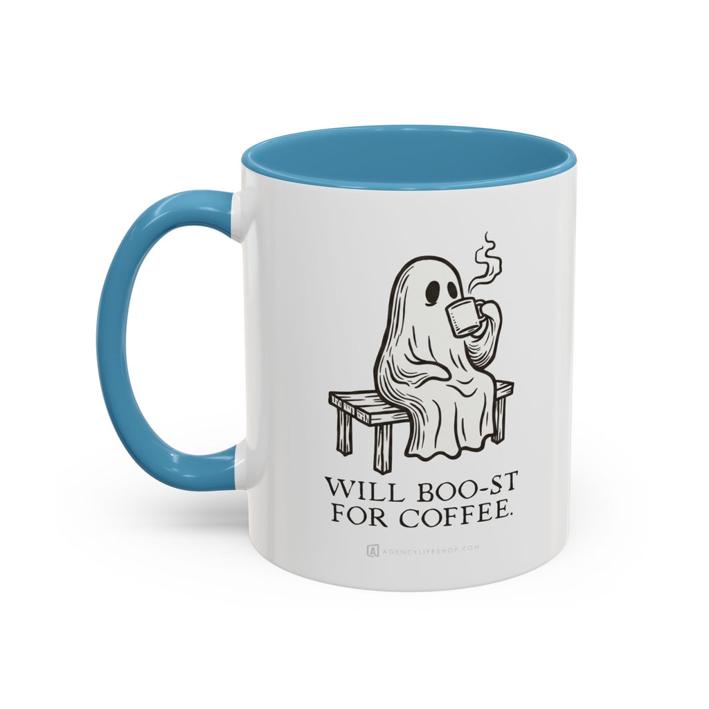 Will Boo-st for Coffee | Accent Mug (11/15oz)