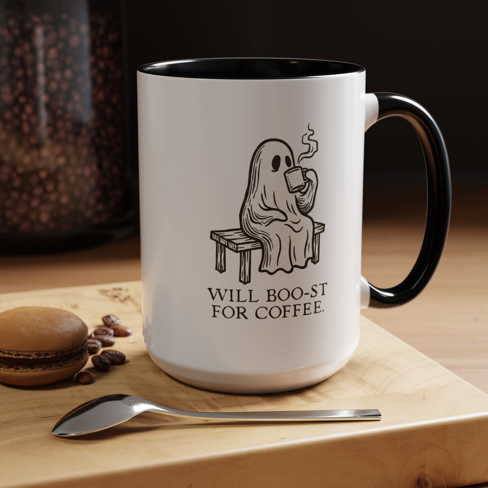 Will Boo-st for Coffee | Accent Mug (11/15oz)