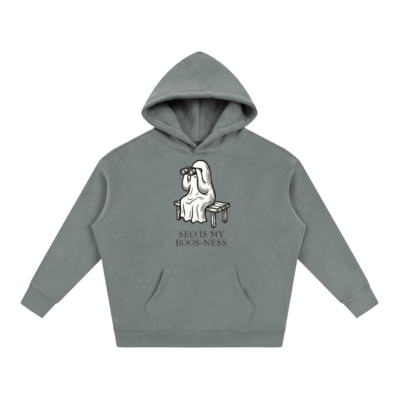 SEO is My Boos-ness | Oversize Fleeced Hoodie