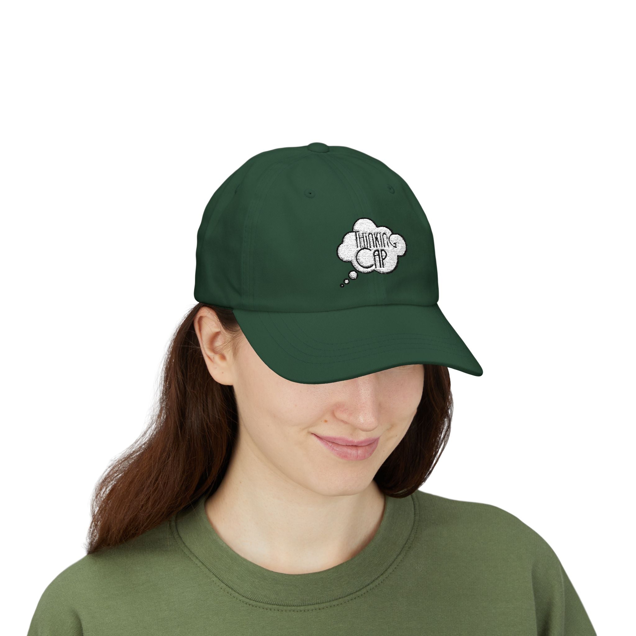 Thinking Cap | Classic Embroidered Baseball Cap