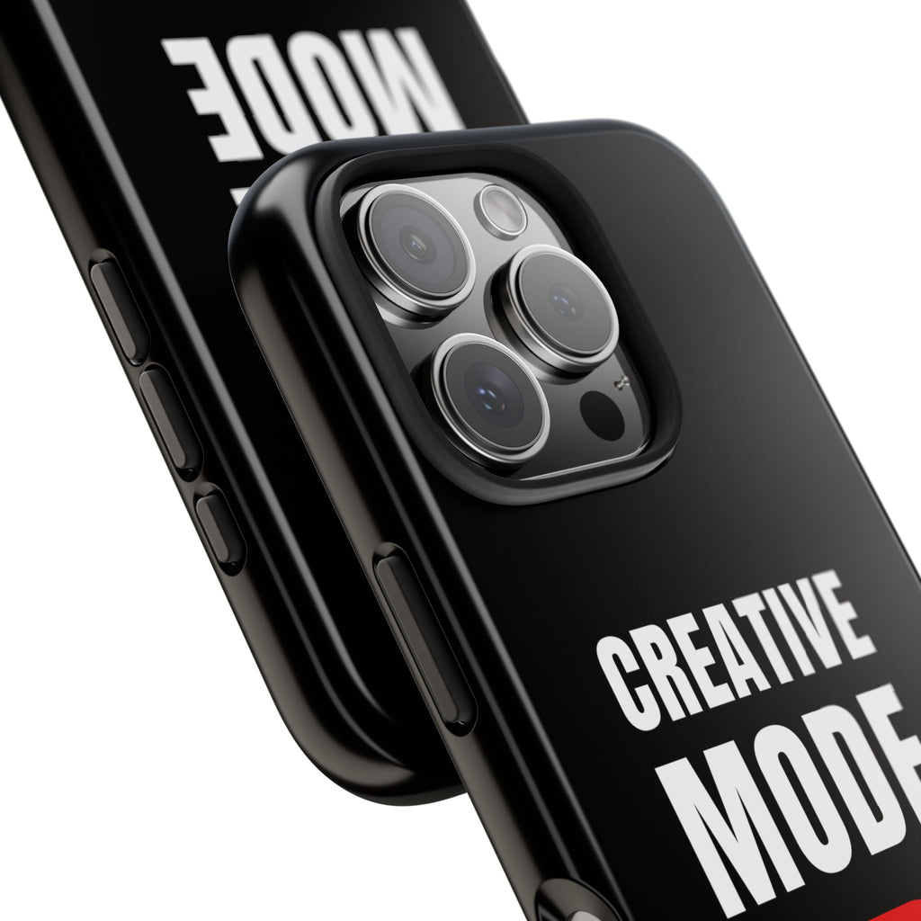 Tough Phone Case — "Creative Mode On" Protective Phone Cover