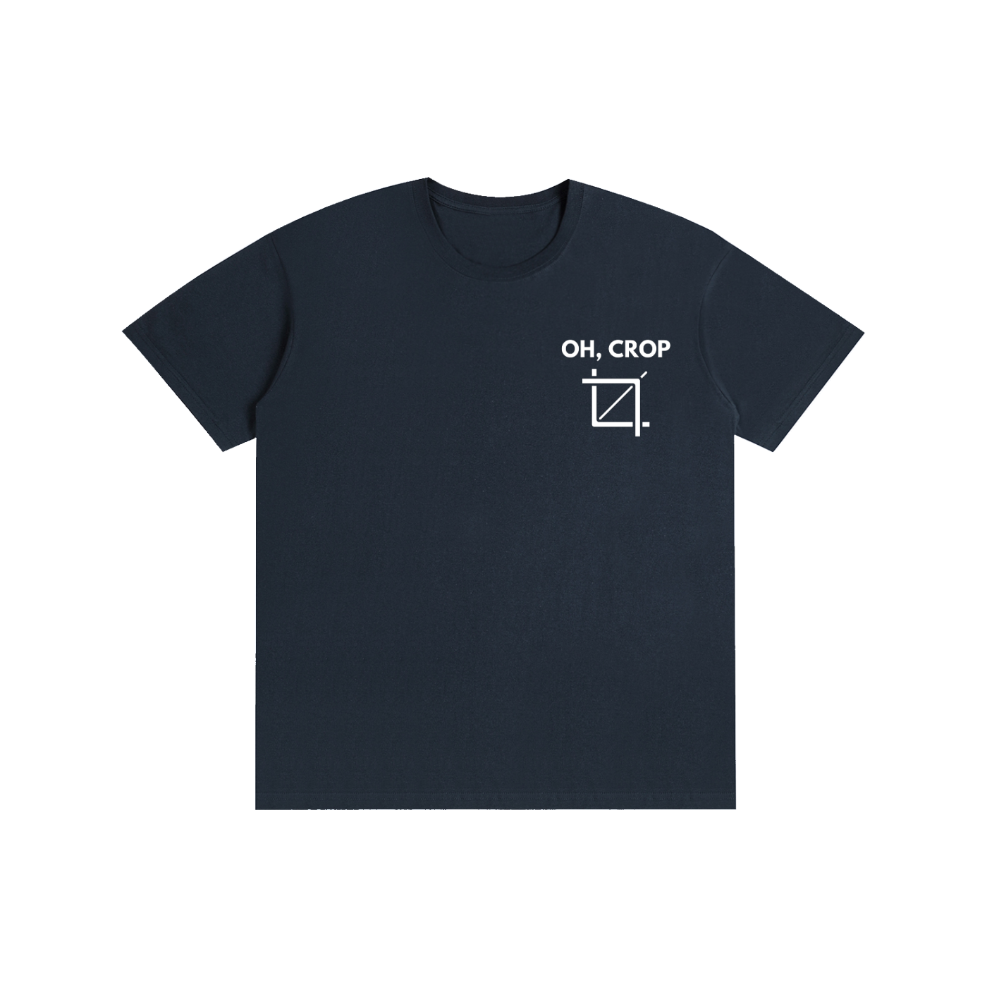 Oh, Crop | Pure Cotton Unisex T-Shirt