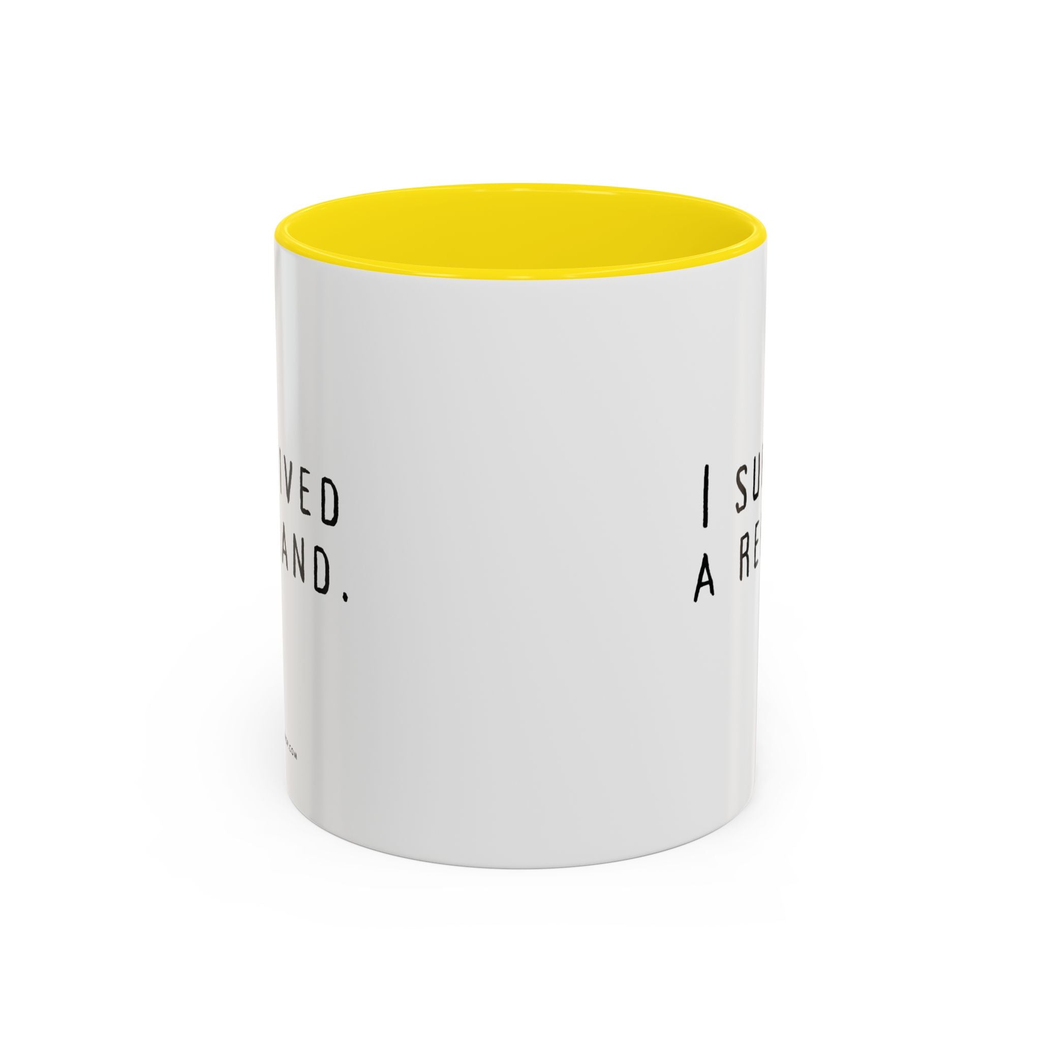 I Survived A Rebrand | Accent Coffee Mug (11, 15oz)