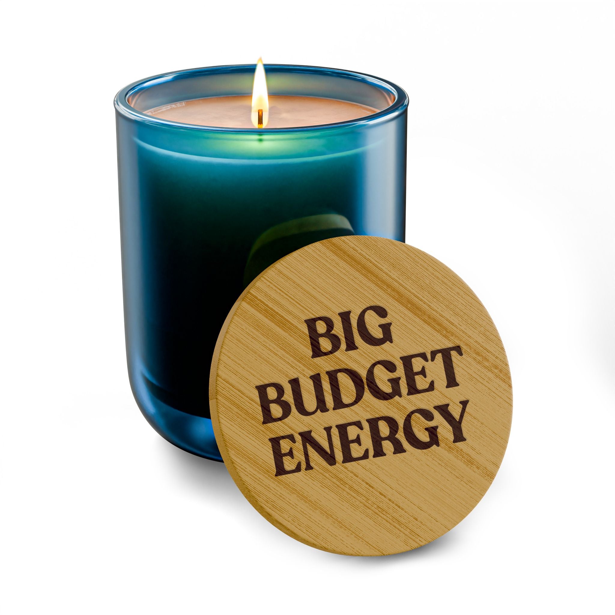 Big Budget Energy | Engraved 14oz Scented Soy Candle