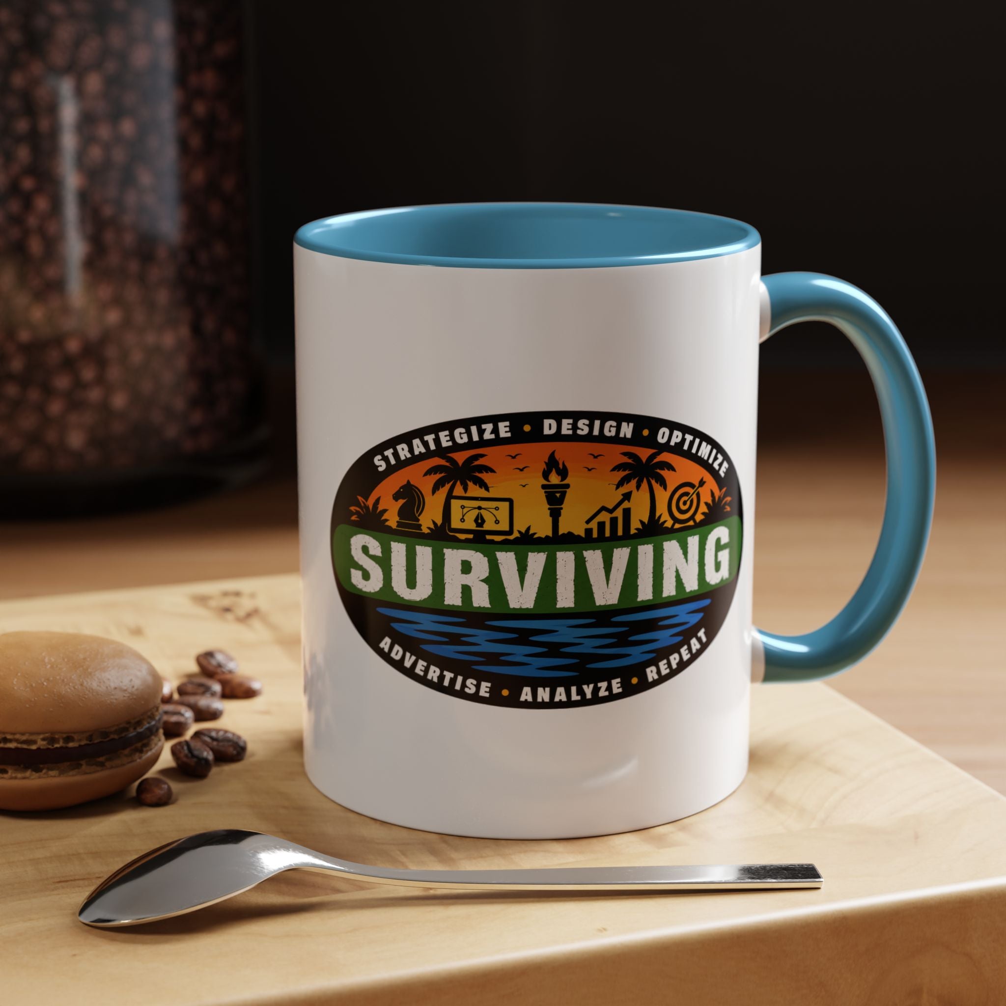 Surviving in Marketing | Coffee Mug