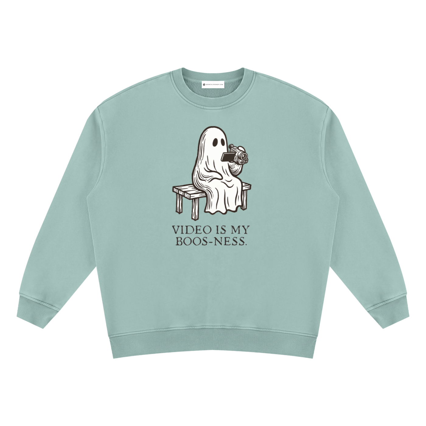 Video is My Boos-ness | Unisex Vintage Wash Fleece Sweatshirt