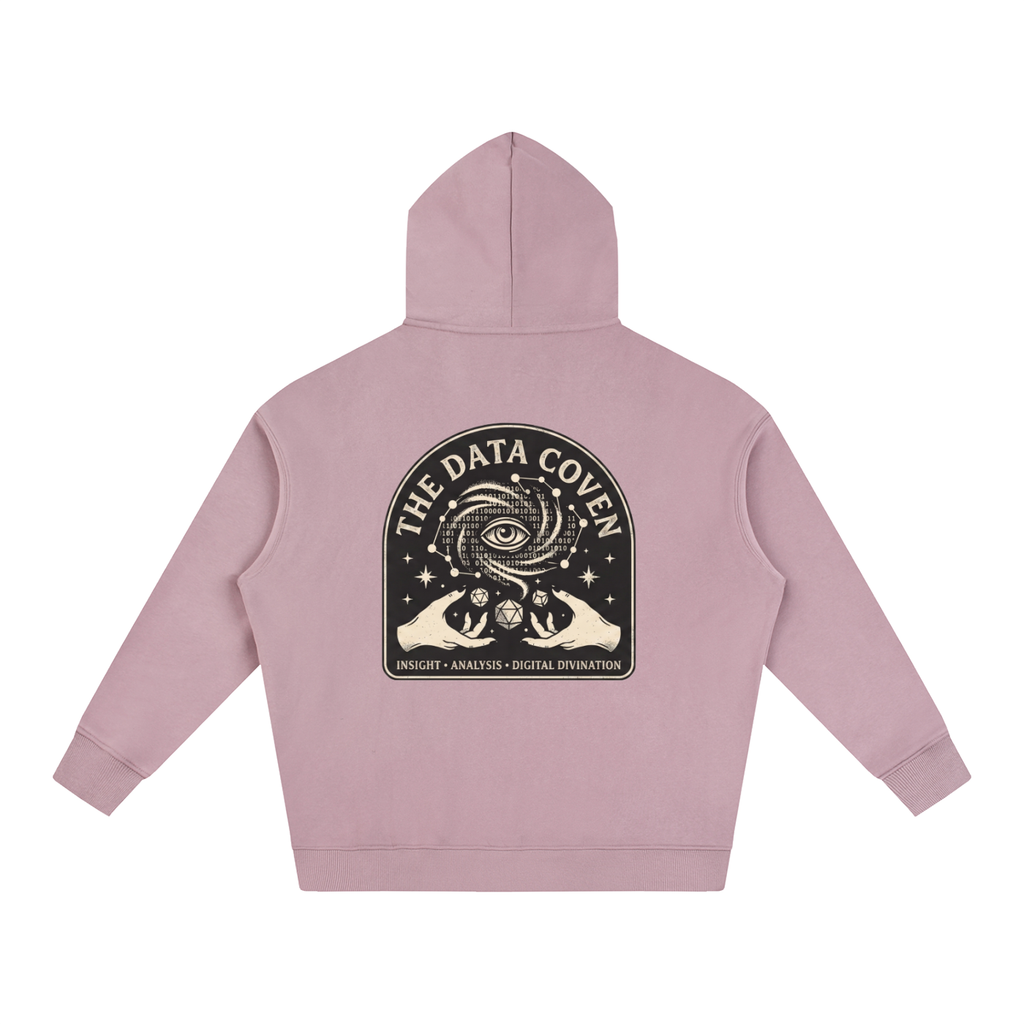 The Data Coven | Oversized Fleeced Hoodie