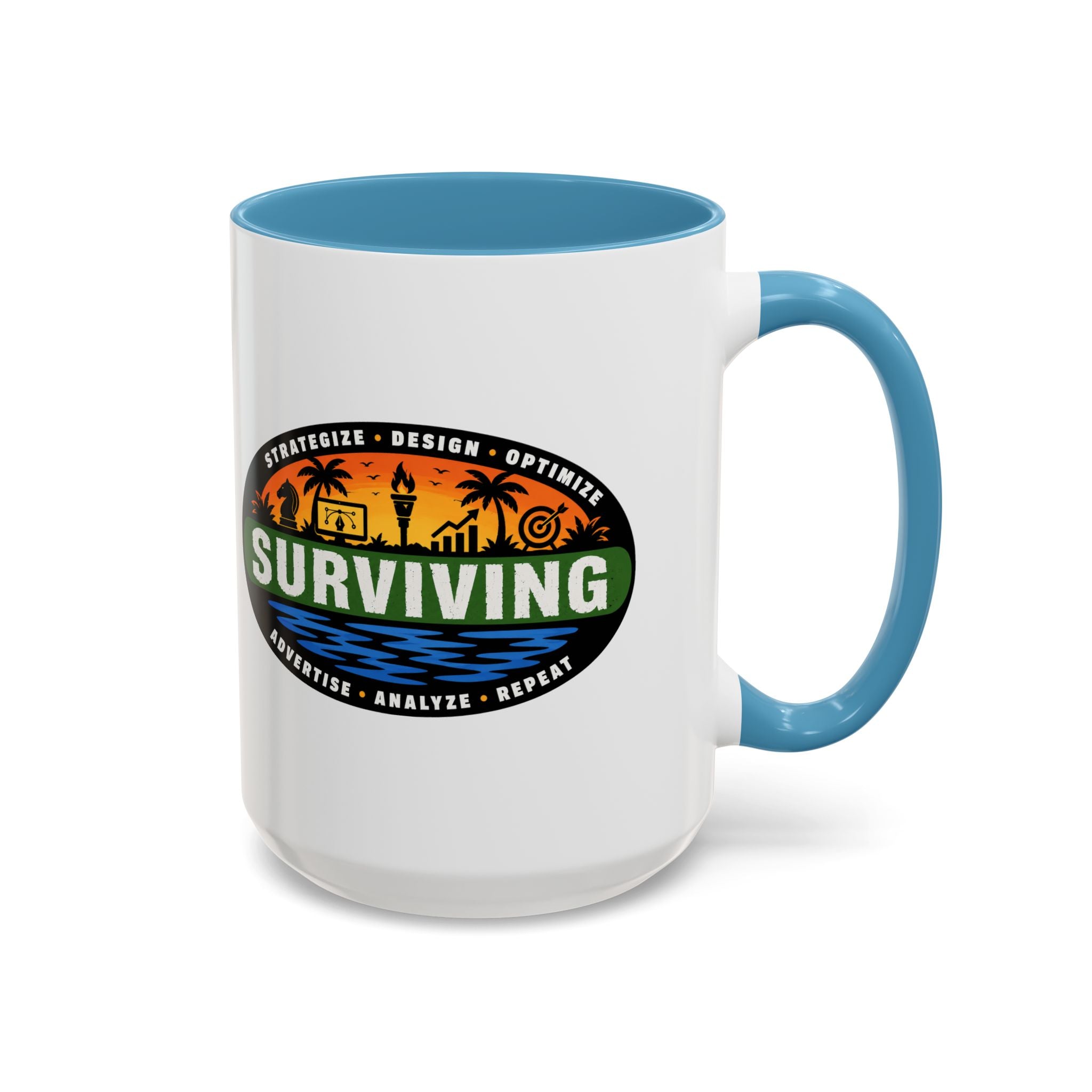 Surviving in Marketing | Coffee Mug