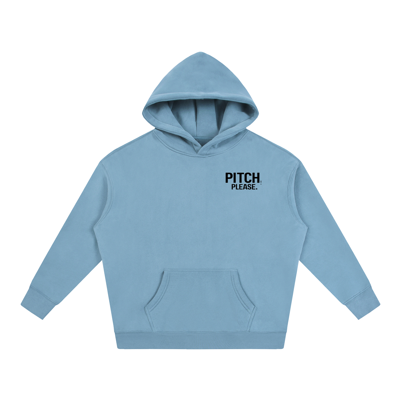 Pitch, Please | Oversize Fleeced Hoodie