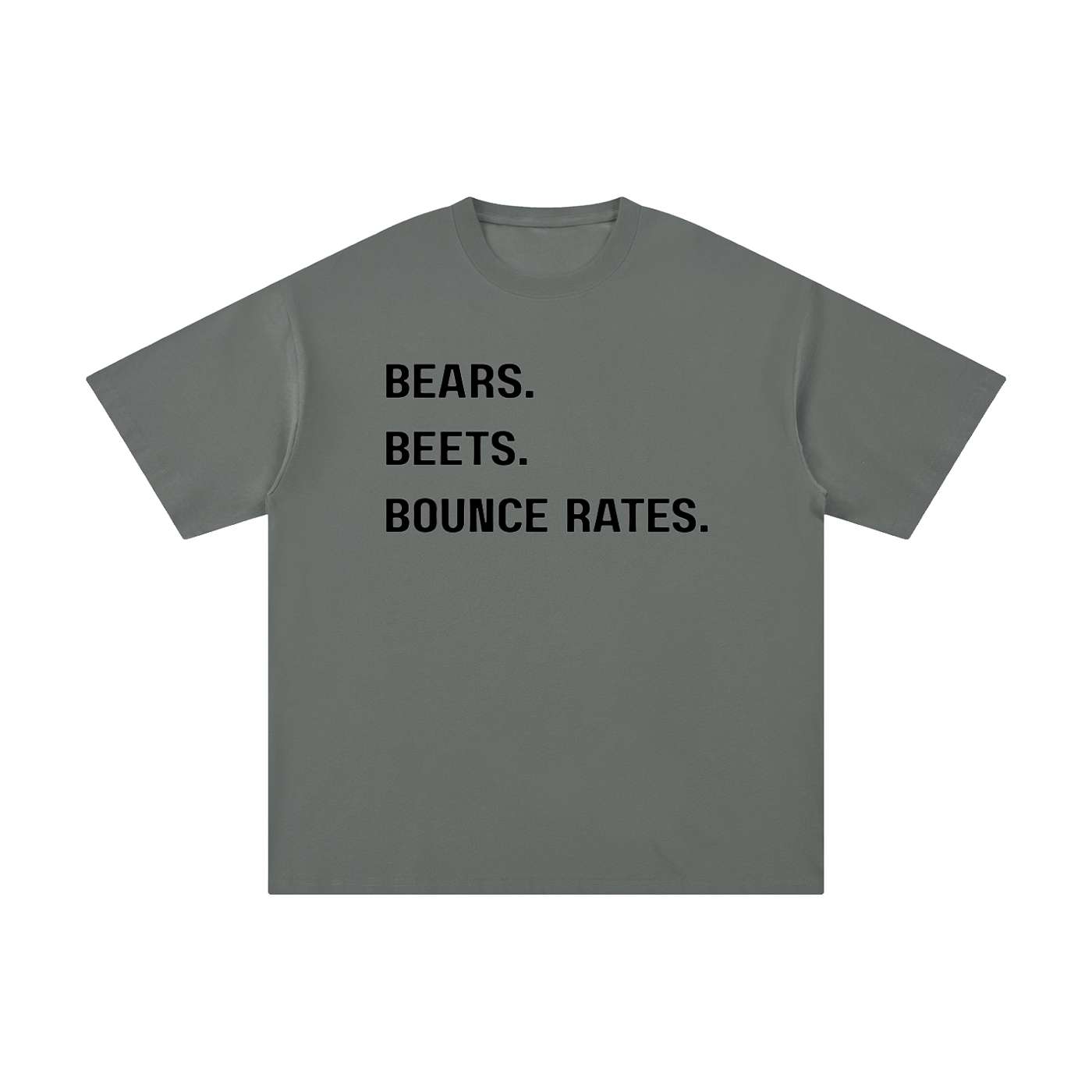 Bears, Beets, Bounce Rates | Unisex Pure Cotton T-Shirt