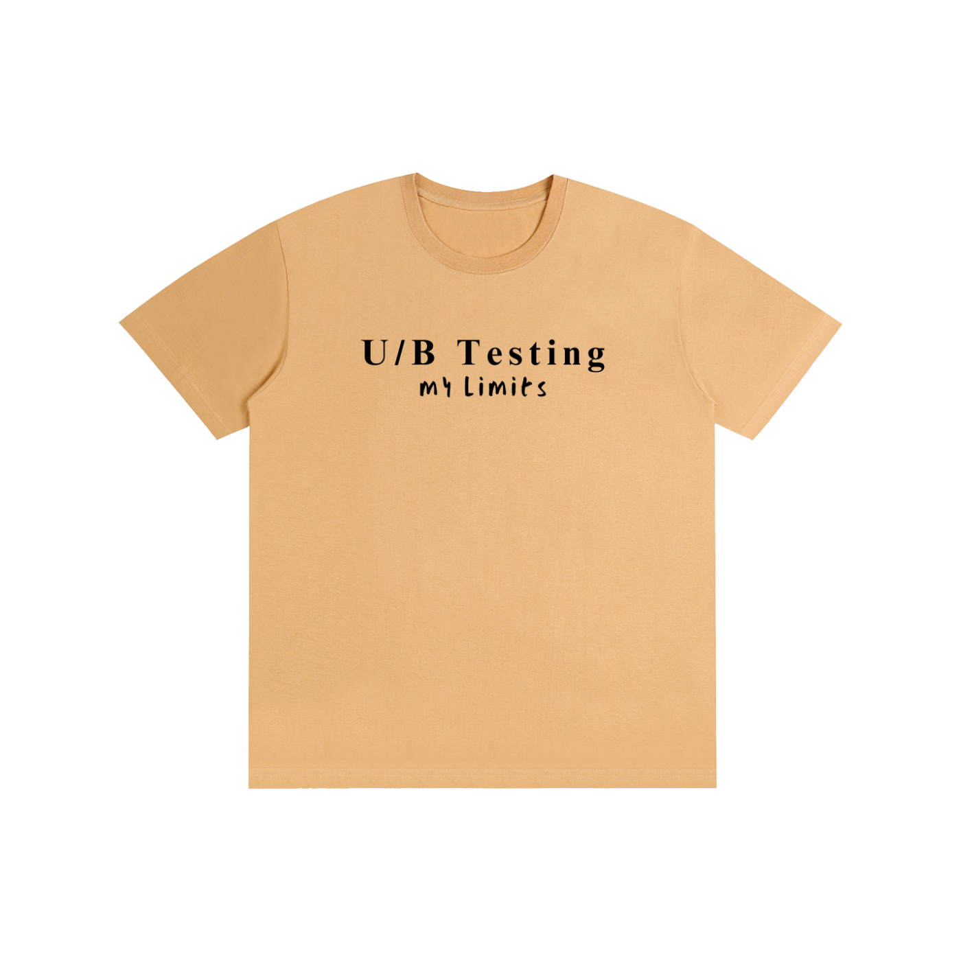 U/B Testing My Limits| Pure Cotton Unisex T-Shirt