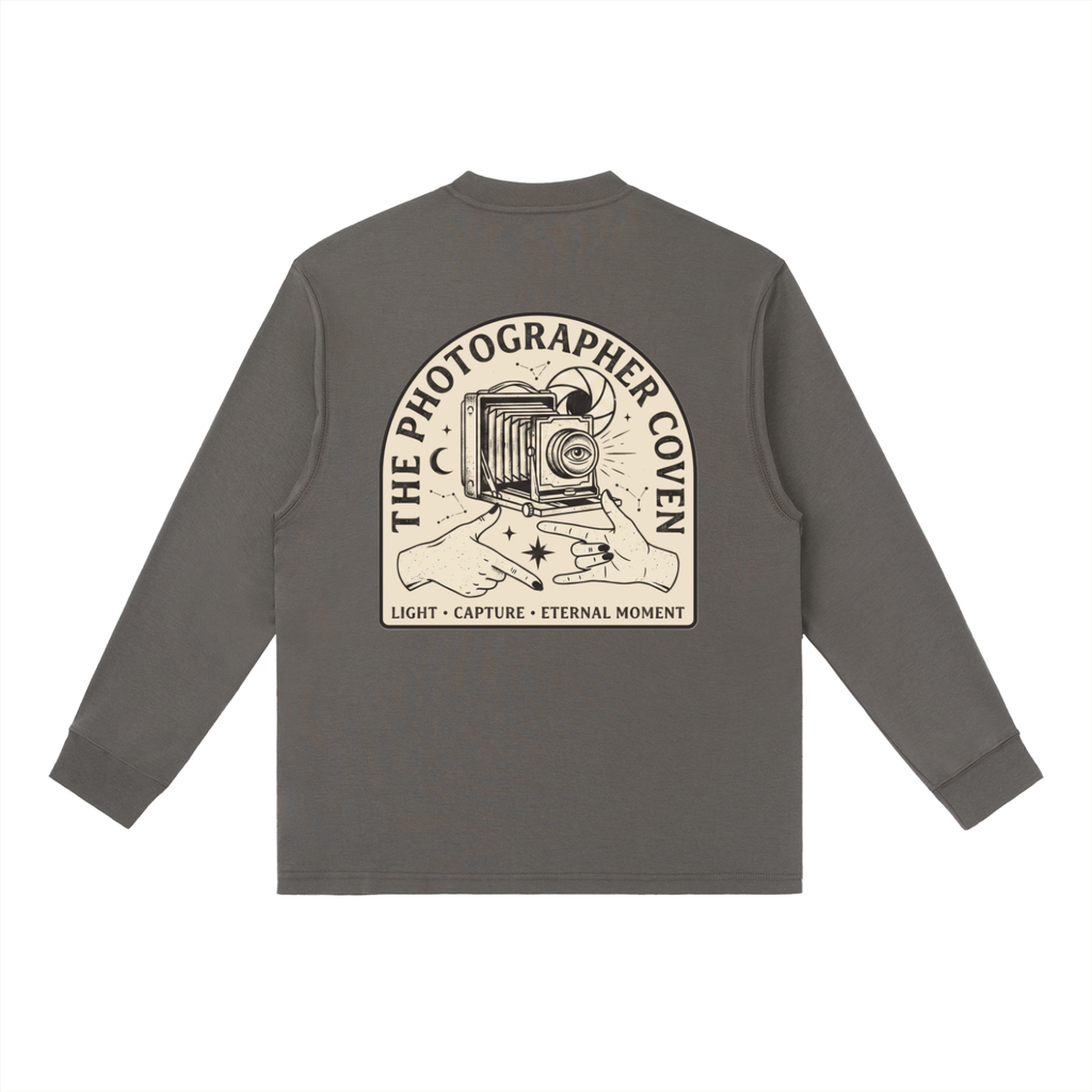 The Photographer Coven | Essential Crewneck Long-Sleeve T-Shirt