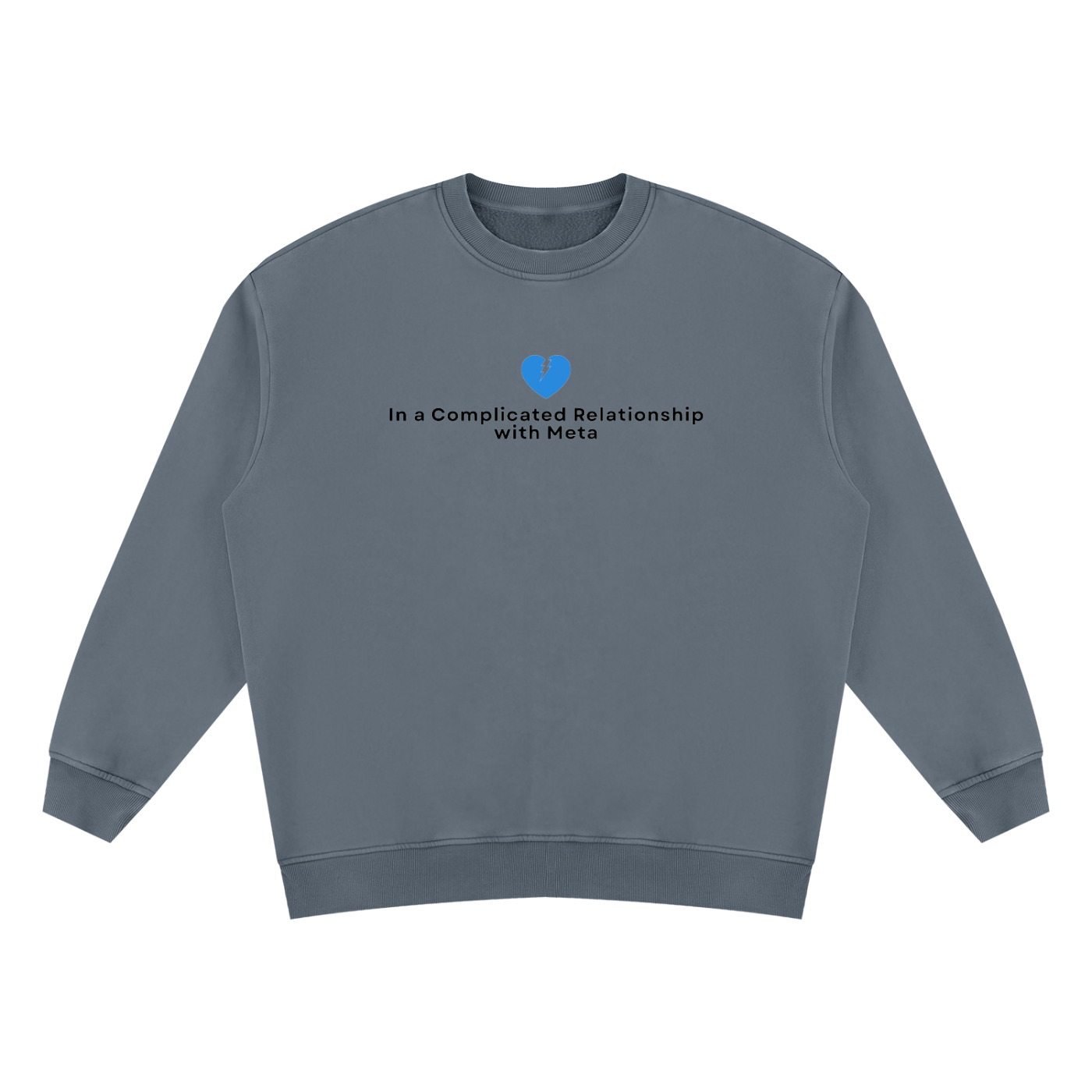 Complicated Relationship | Unisex Vintage Wash Fleece Sweatshirt