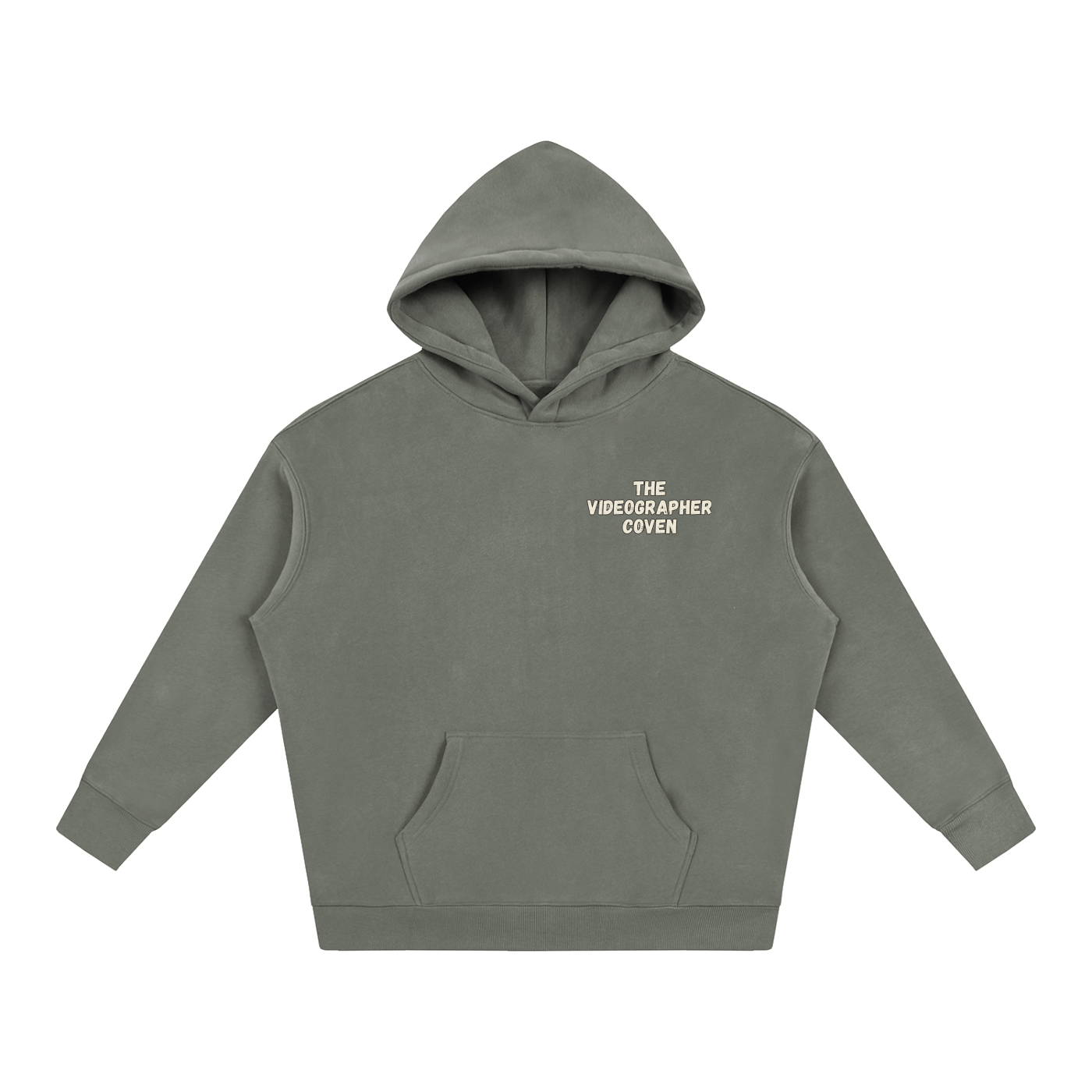 The Videographer Coven | Oversized Fleeced Hoodie
