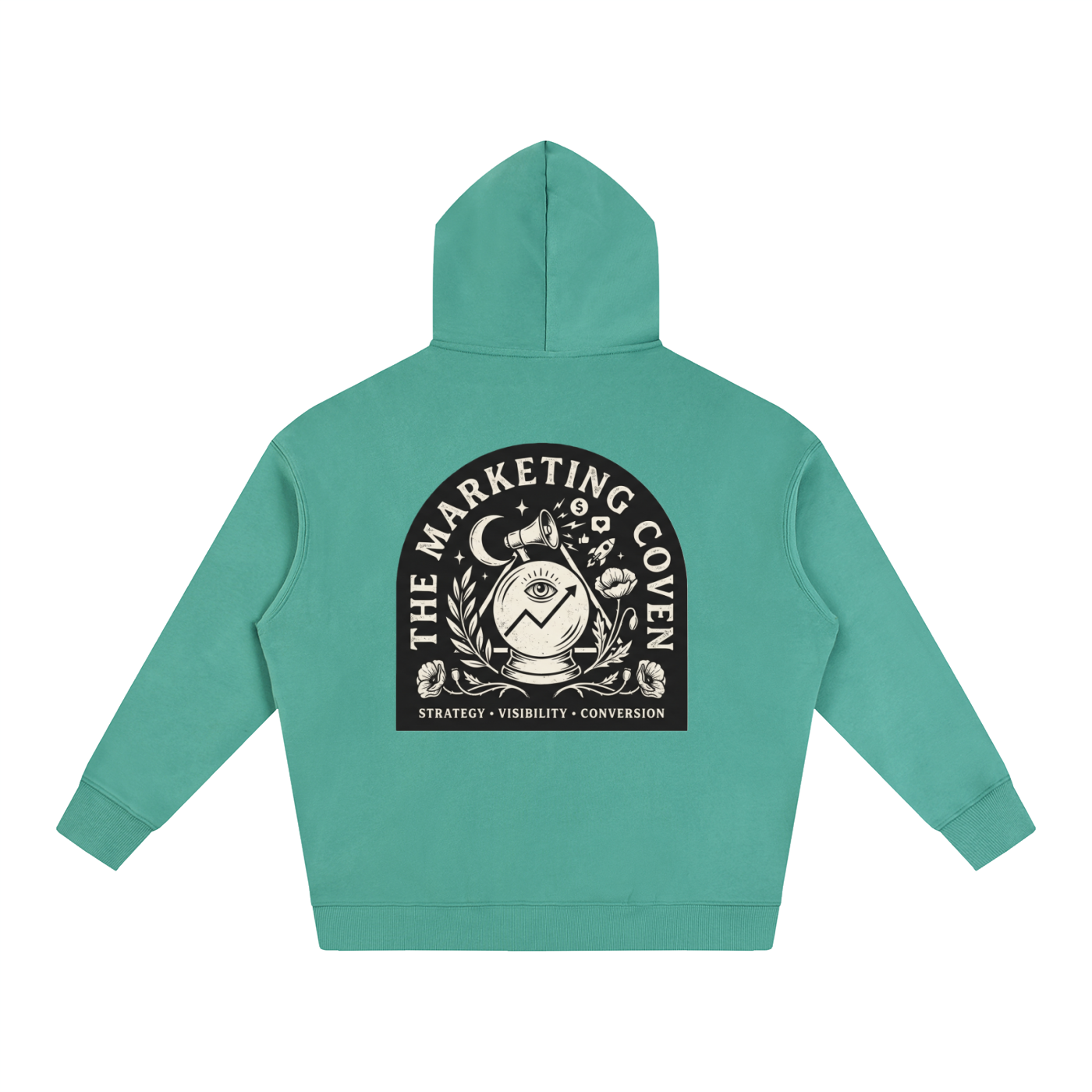 The Marketing Coven | Oversized Fleeced Hoodie