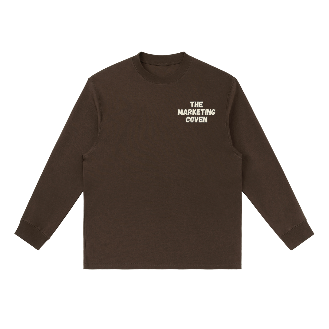 The Marketing Coven | Essential Crewneck Long-Sleeve T-Shirt