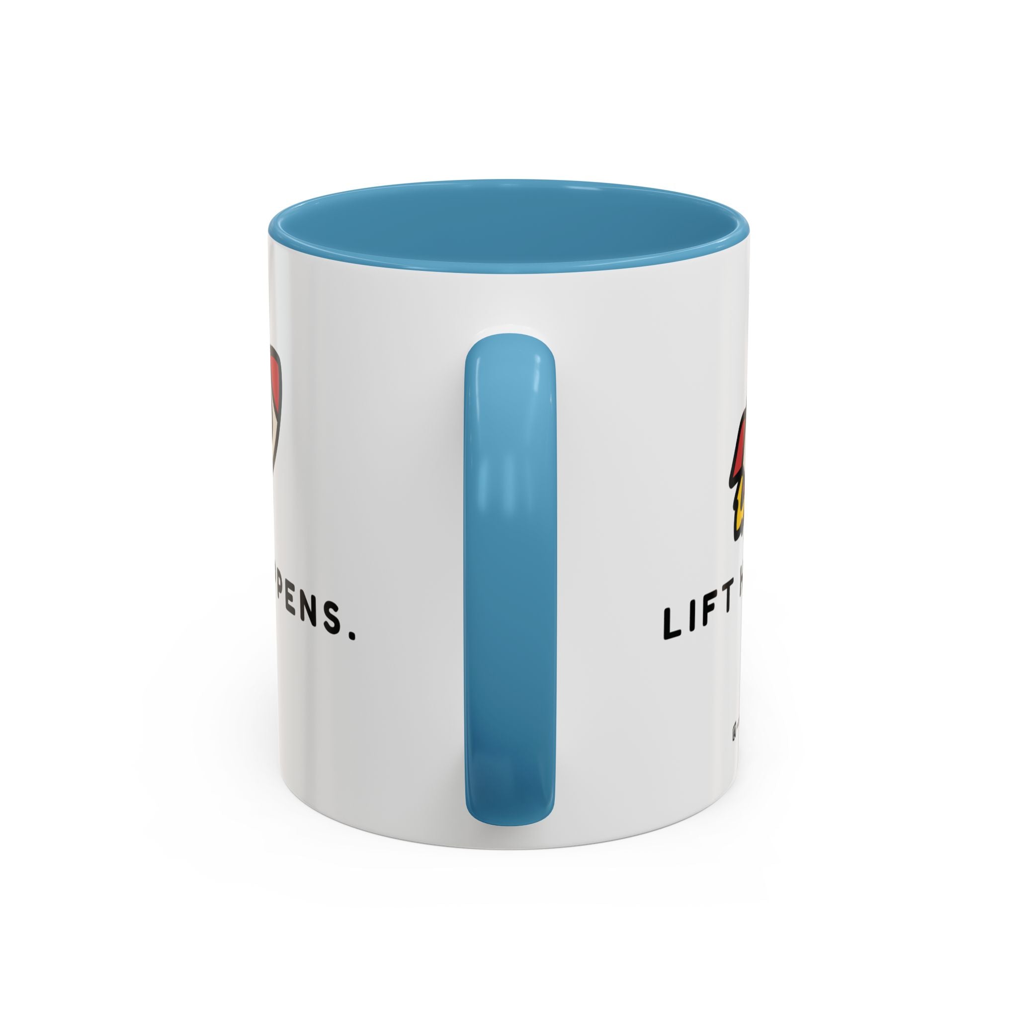 Lift Happens | Accent Coffee Mug (11, 15oz)