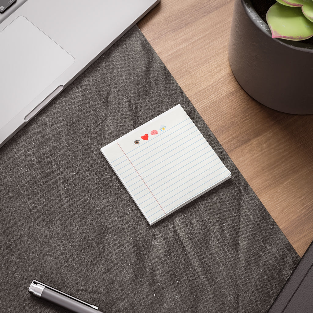 I Love Brainstorming | Notebook-Style Sticky Notes