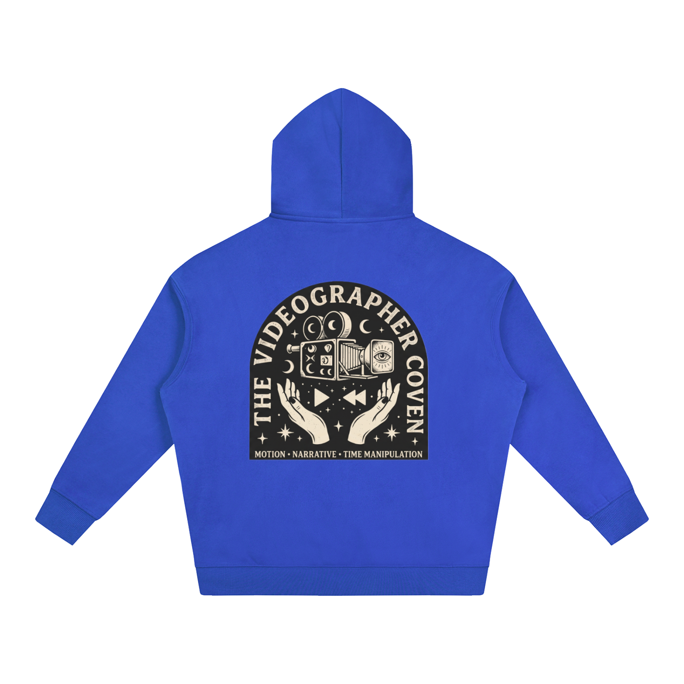 The Videographer Coven | Oversized Fleeced Hoodie