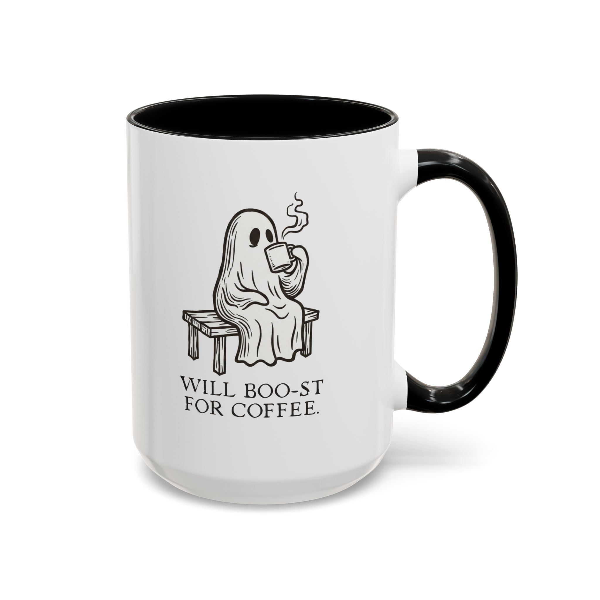 Will Boo-st for Coffee | Accent Mug (11/15oz)
