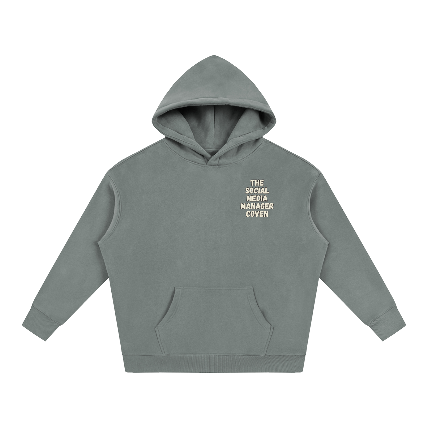 The Social Media Coven | Oversized Fleeced Hoodie