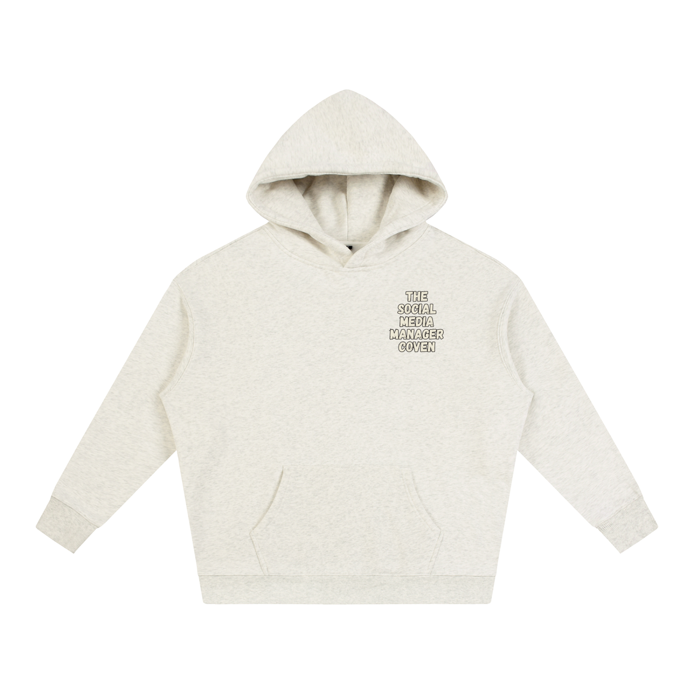 The Social Media Coven | Oversized Fleeced Hoodie