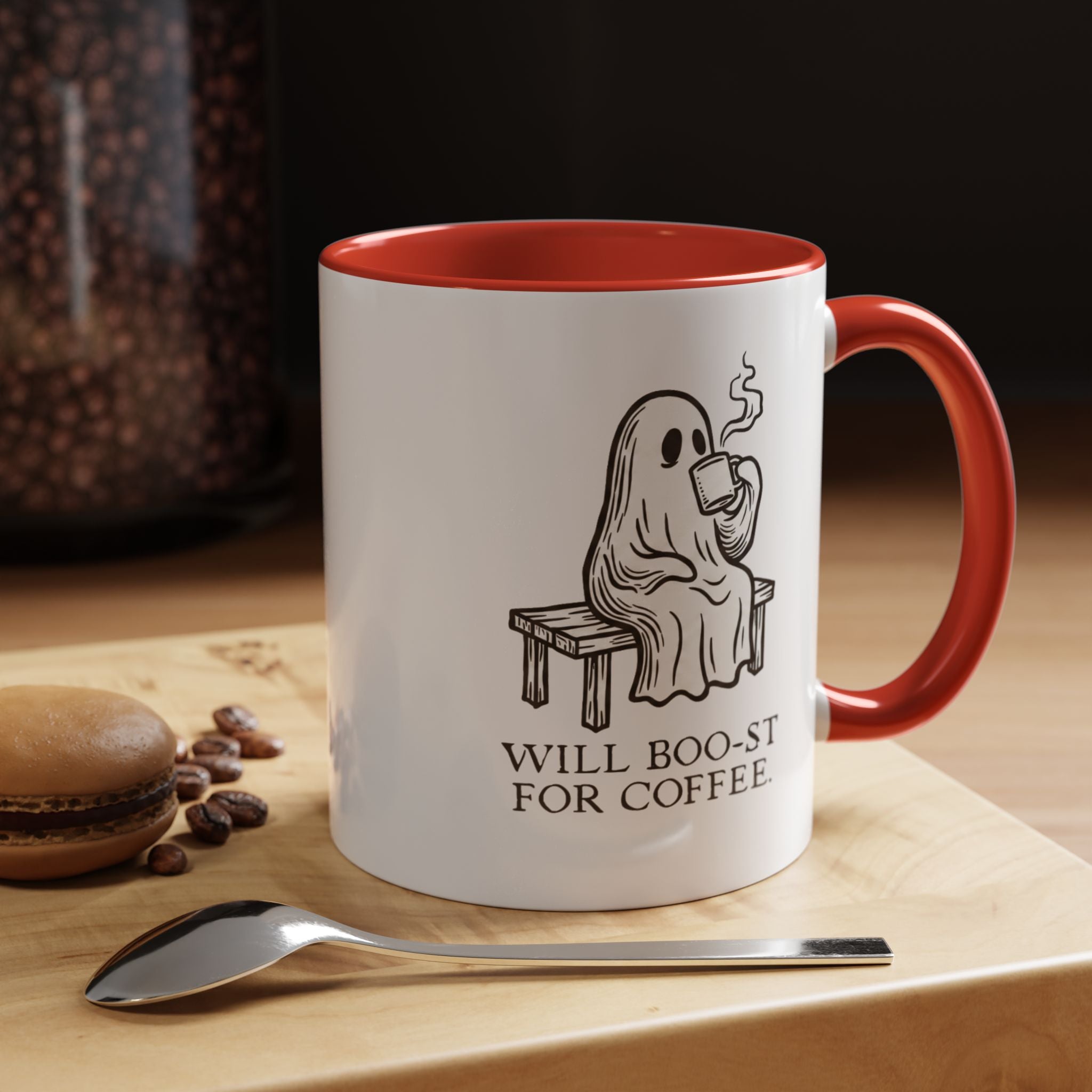 Will Boo-st for Coffee | Accent Mug (11/15oz)