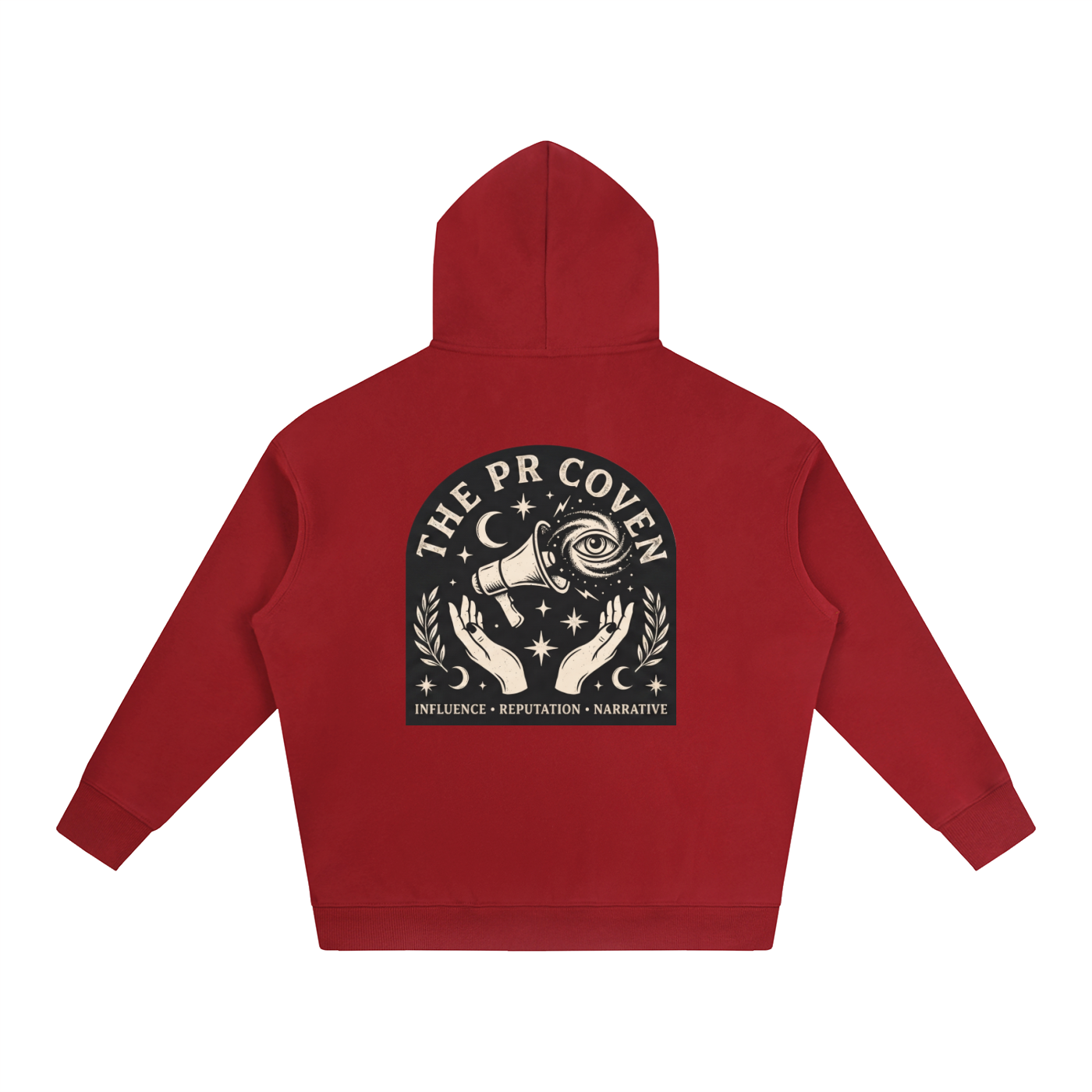 The PR Coven | Oversize Fleeced Hoodie