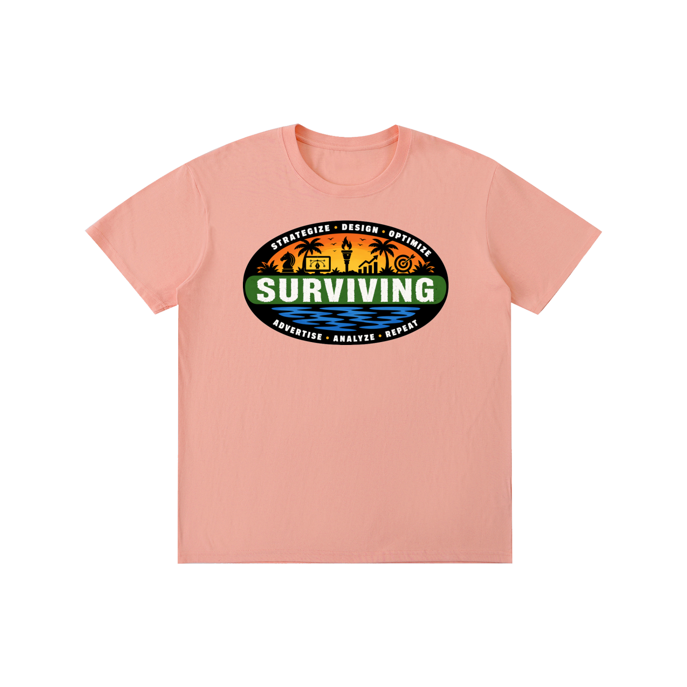 Surviving in Marketing | Pure Cotton Unisex T-Shirt
