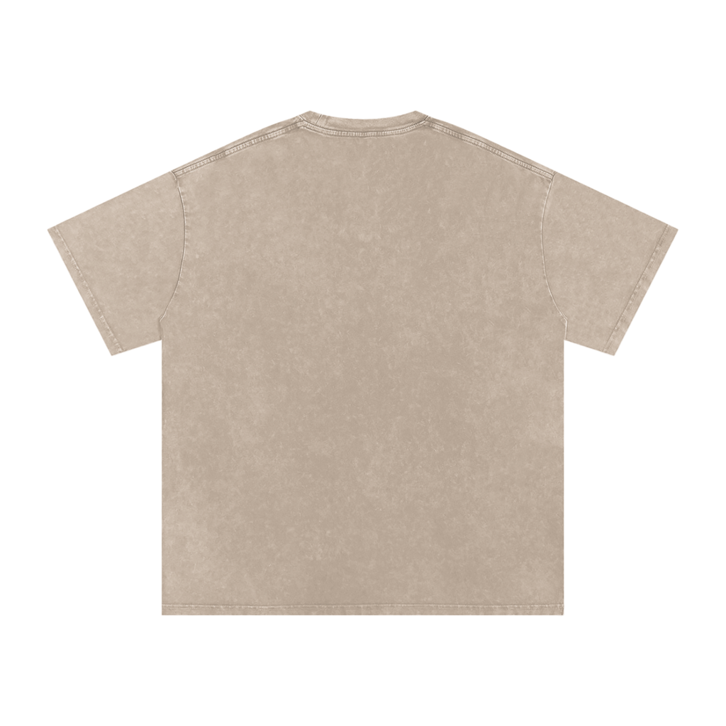 Pitch, Please | Snow Washed Oversized Cotton T-Shirt