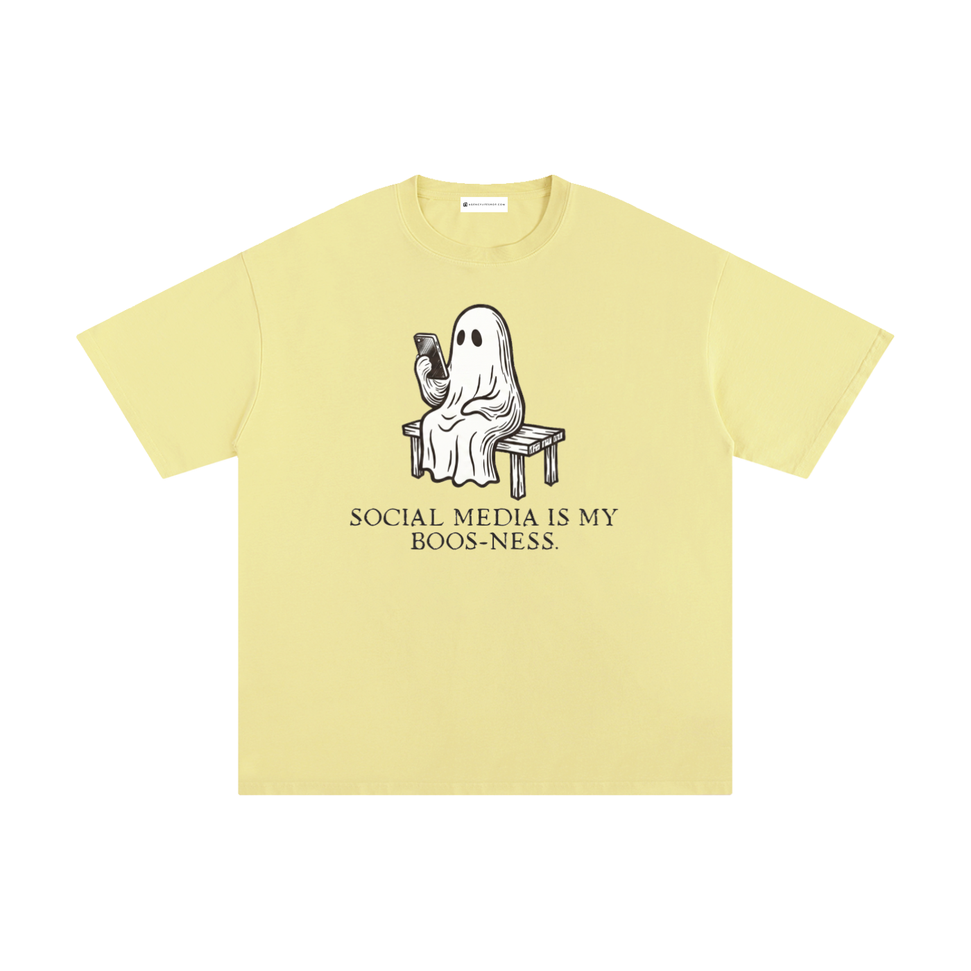 Social Media is My Boos-ness | Unisex Pure Cotton T-Shirt