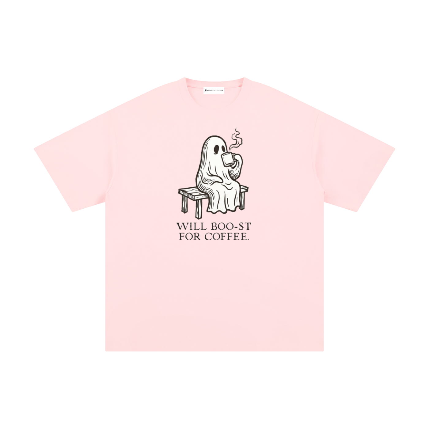 Will Boo-st for Coffee | Unisex Pure Cotton T-Shirt