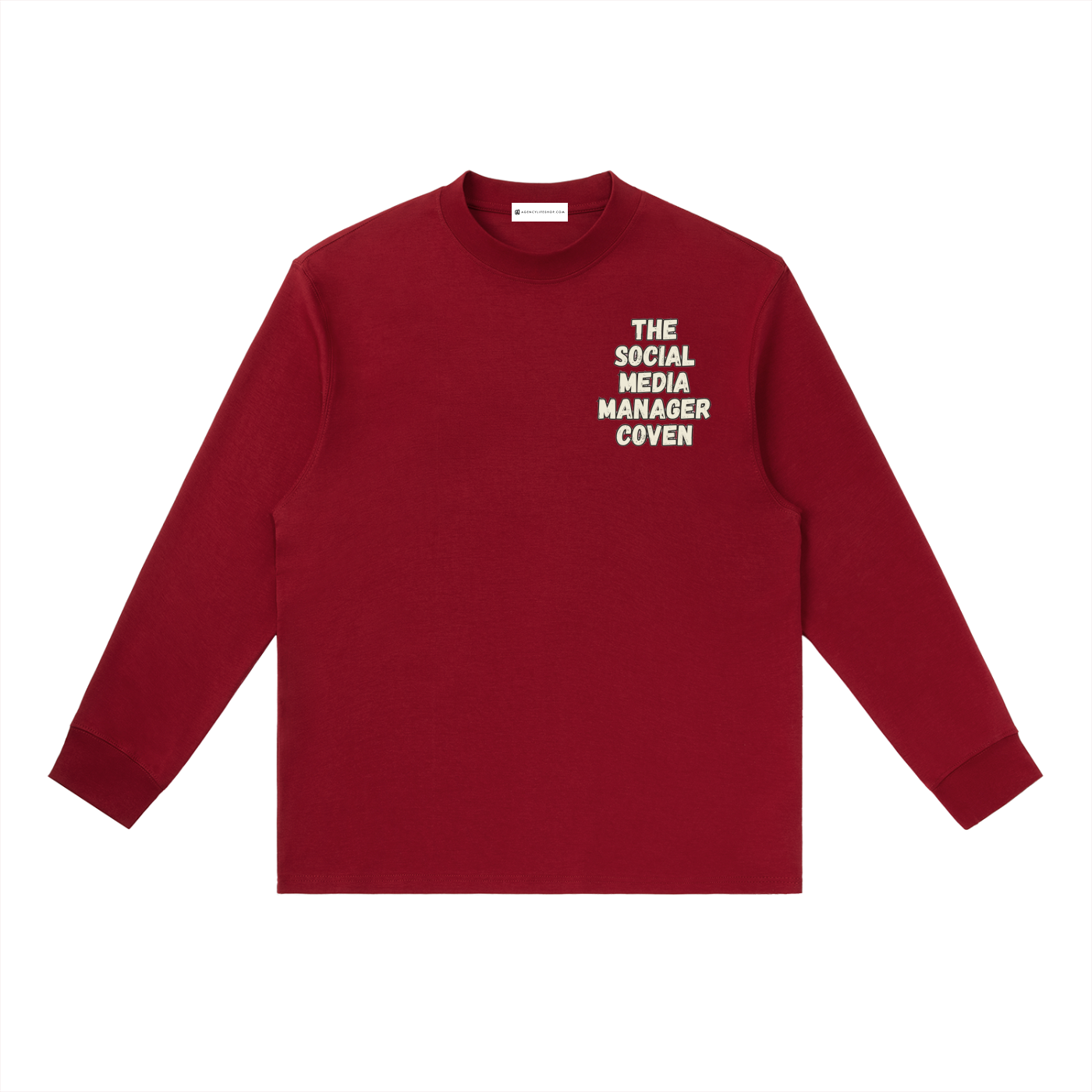 The Social Media Manager Coven | Essential Crewneck Long-Sleeve T-Shirt