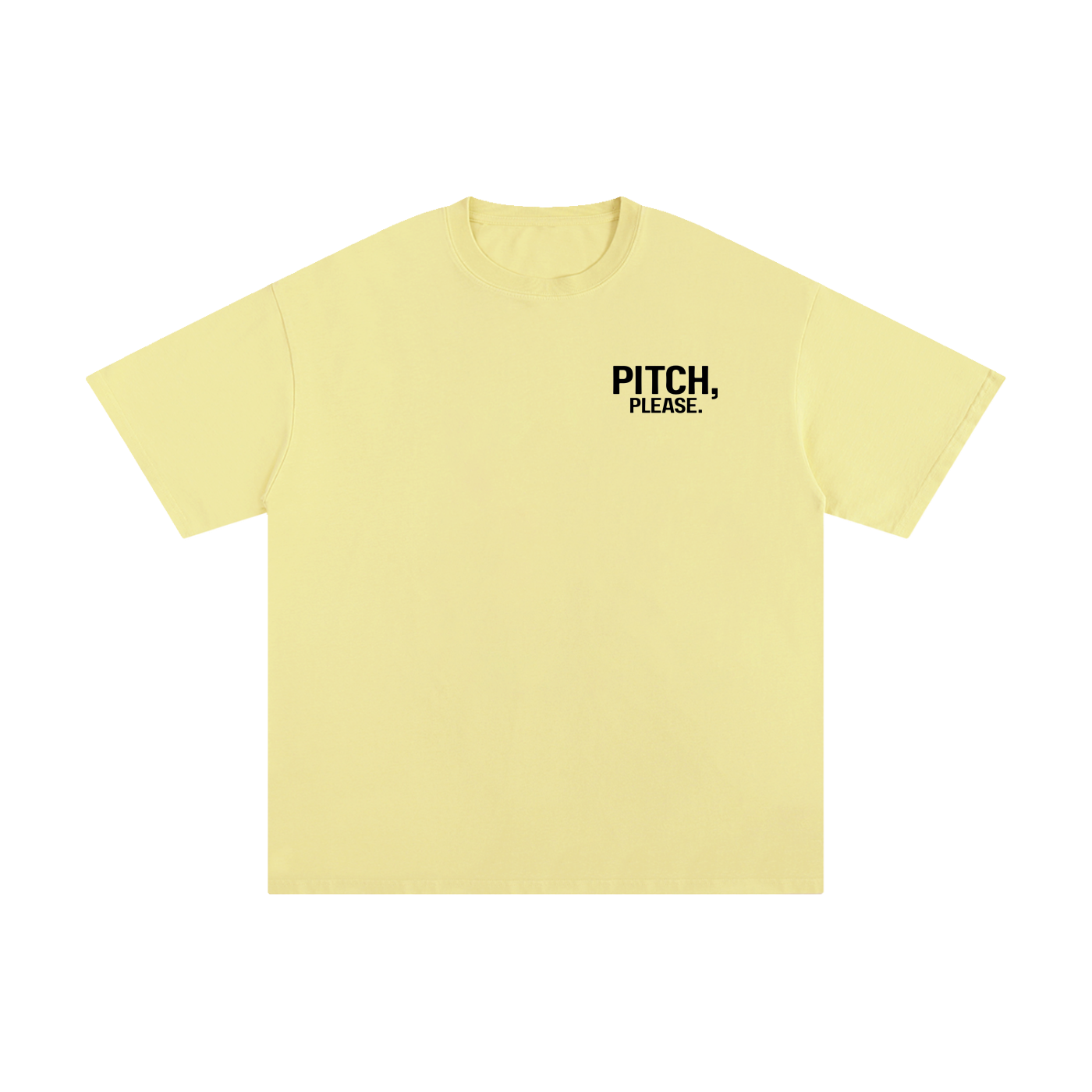 Pitch, Please | Unisex Pure Cotton T-Shirt