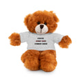 Choose Common Sense | Plush Stuffed Toy with Graphic Tee