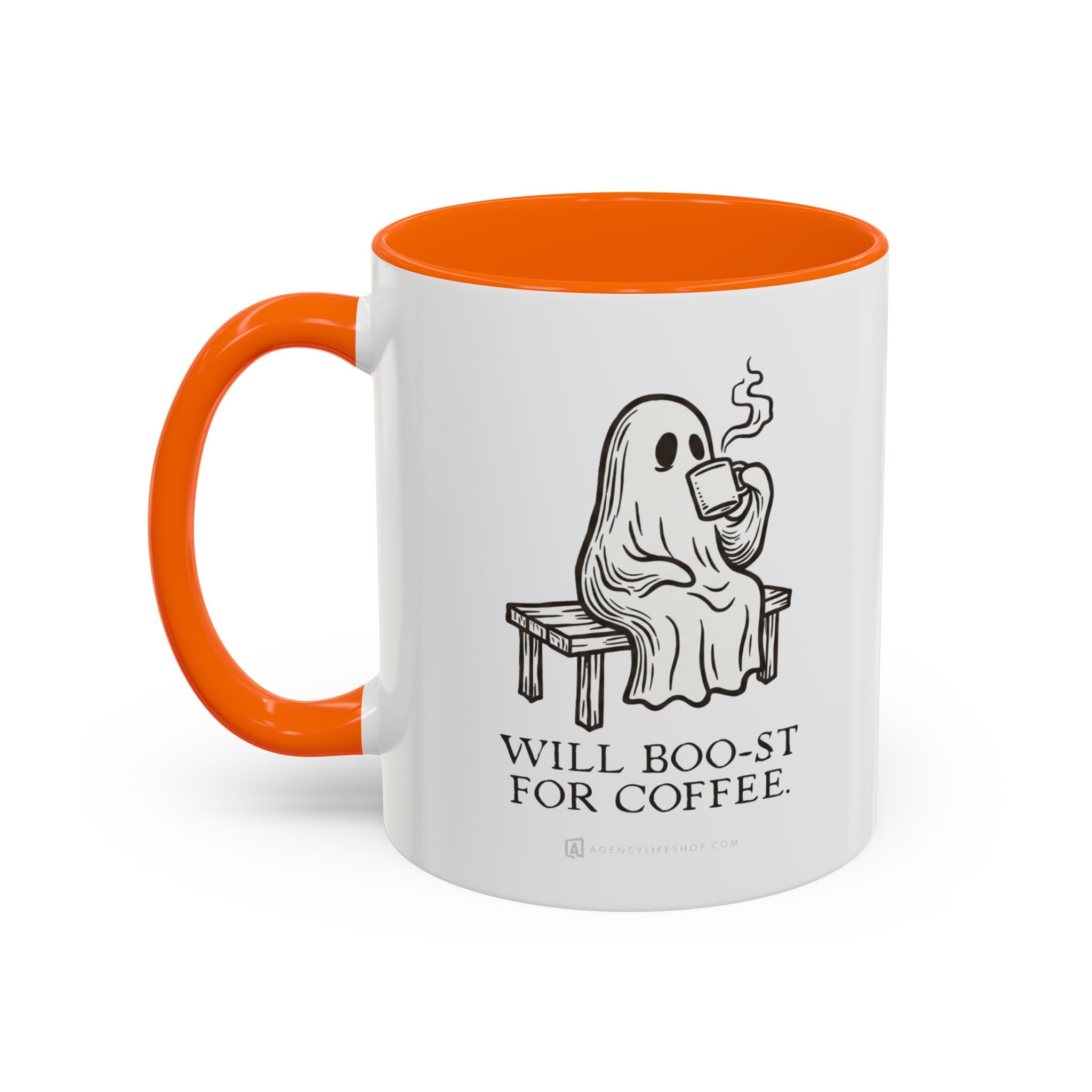 Will Boo-st for Coffee | Accent Mug (11/15oz)