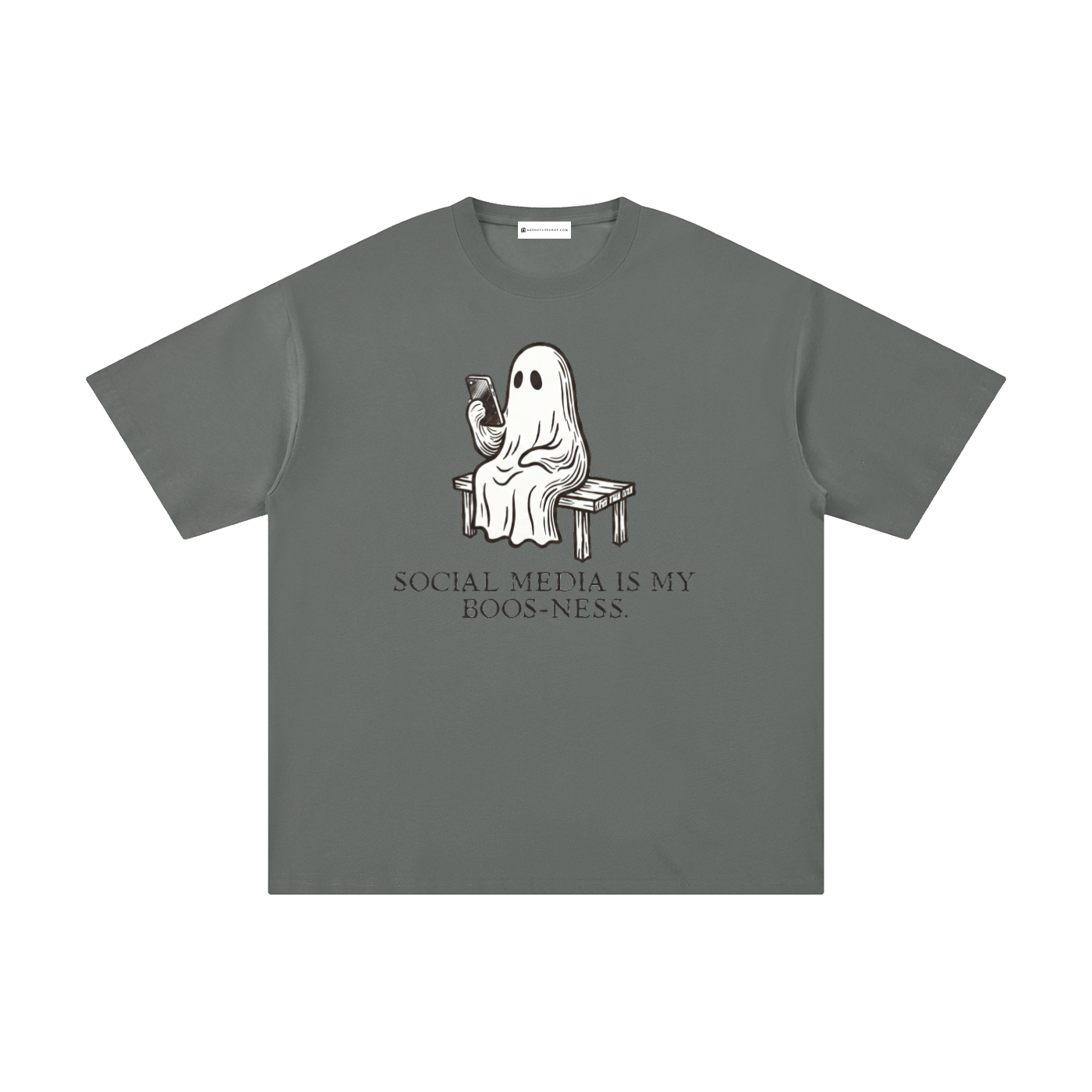 Social Media is My Boos-ness | Unisex Pure Cotton T-Shirt