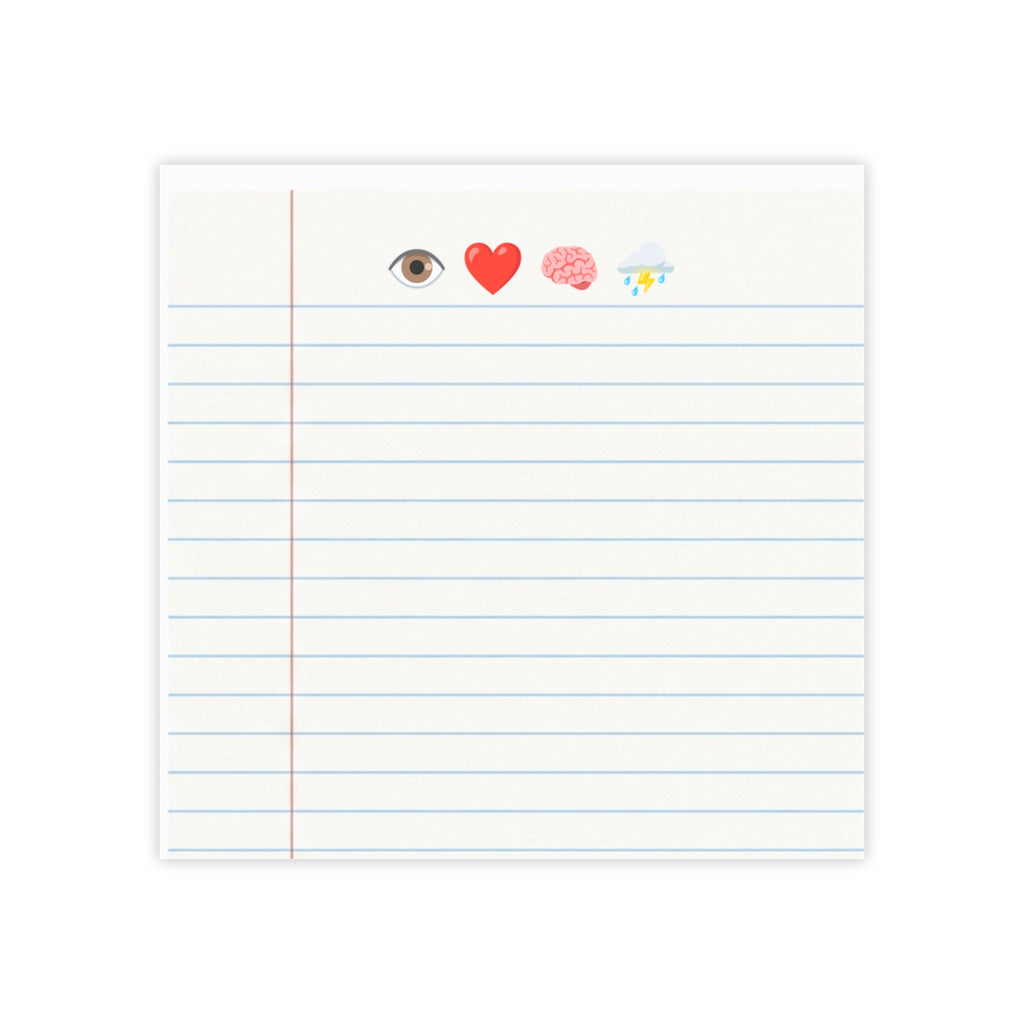 I Love Brainstorming | Notebook-Style Sticky Notes