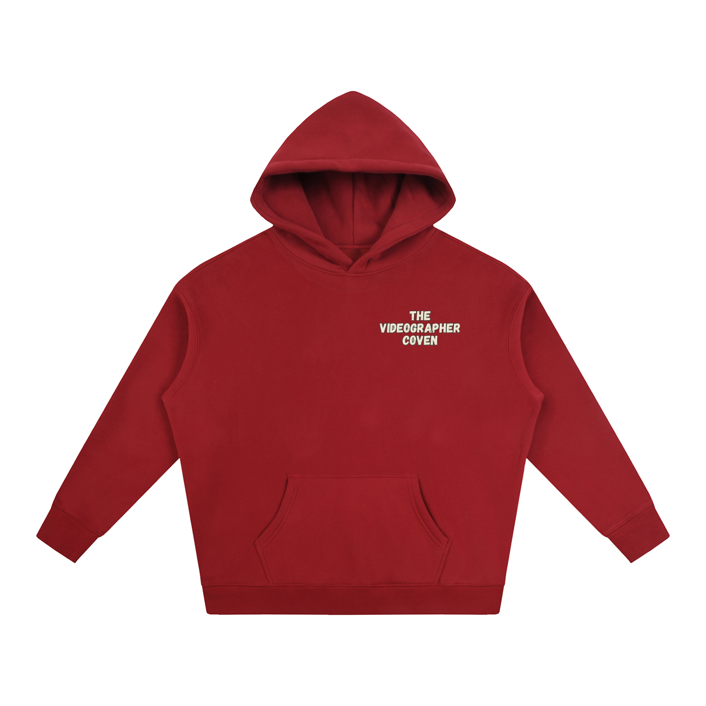 The Videographer Coven | Oversized Fleeced Hoodie