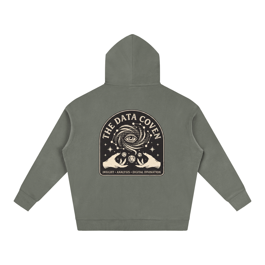 The Data Coven | Oversized Fleeced Hoodie