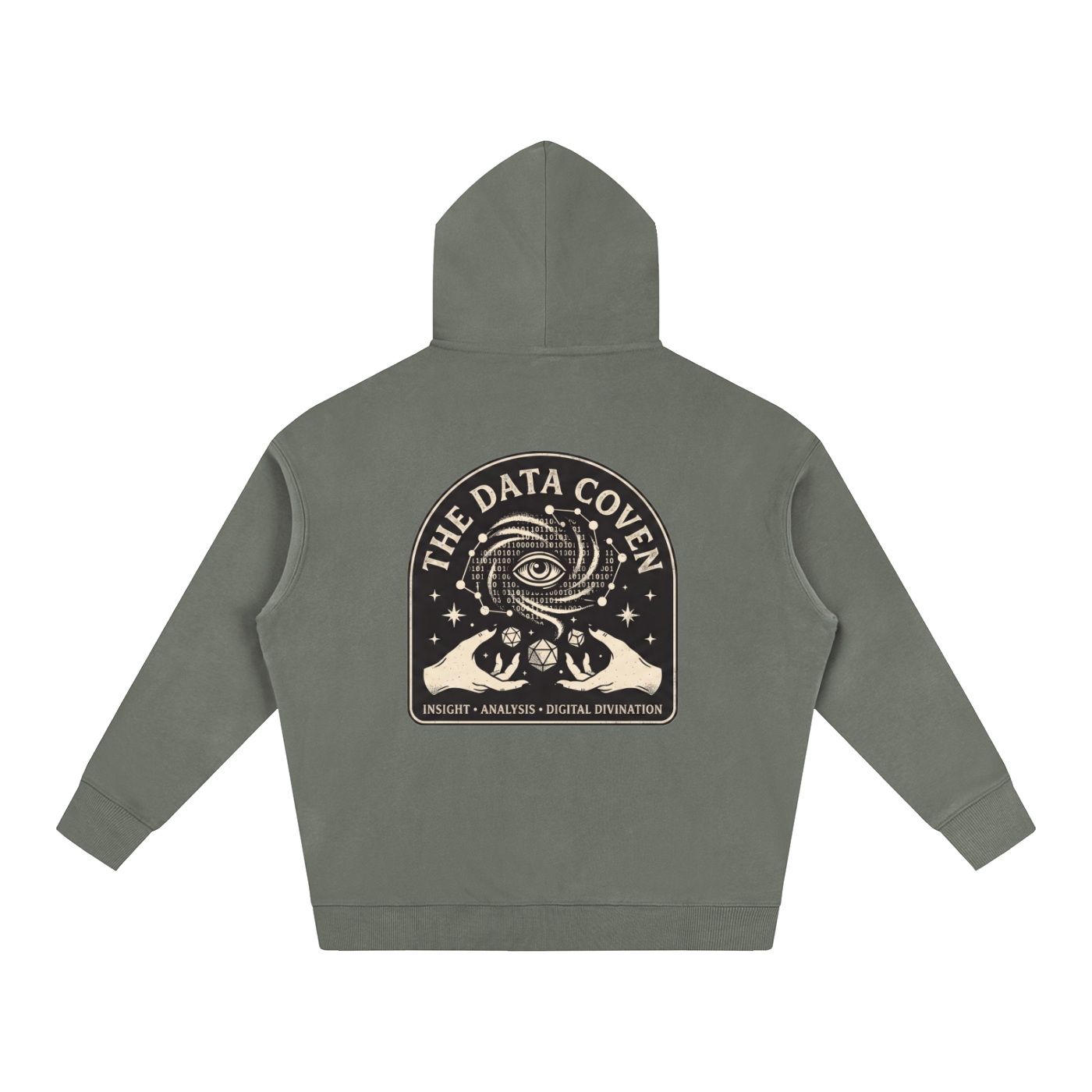The Data Coven | Oversized Fleeced Hoodie