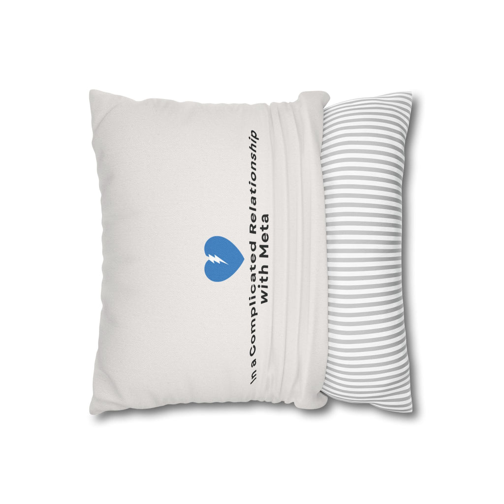 Complicated Relationship | Polyester Square Pillowcase