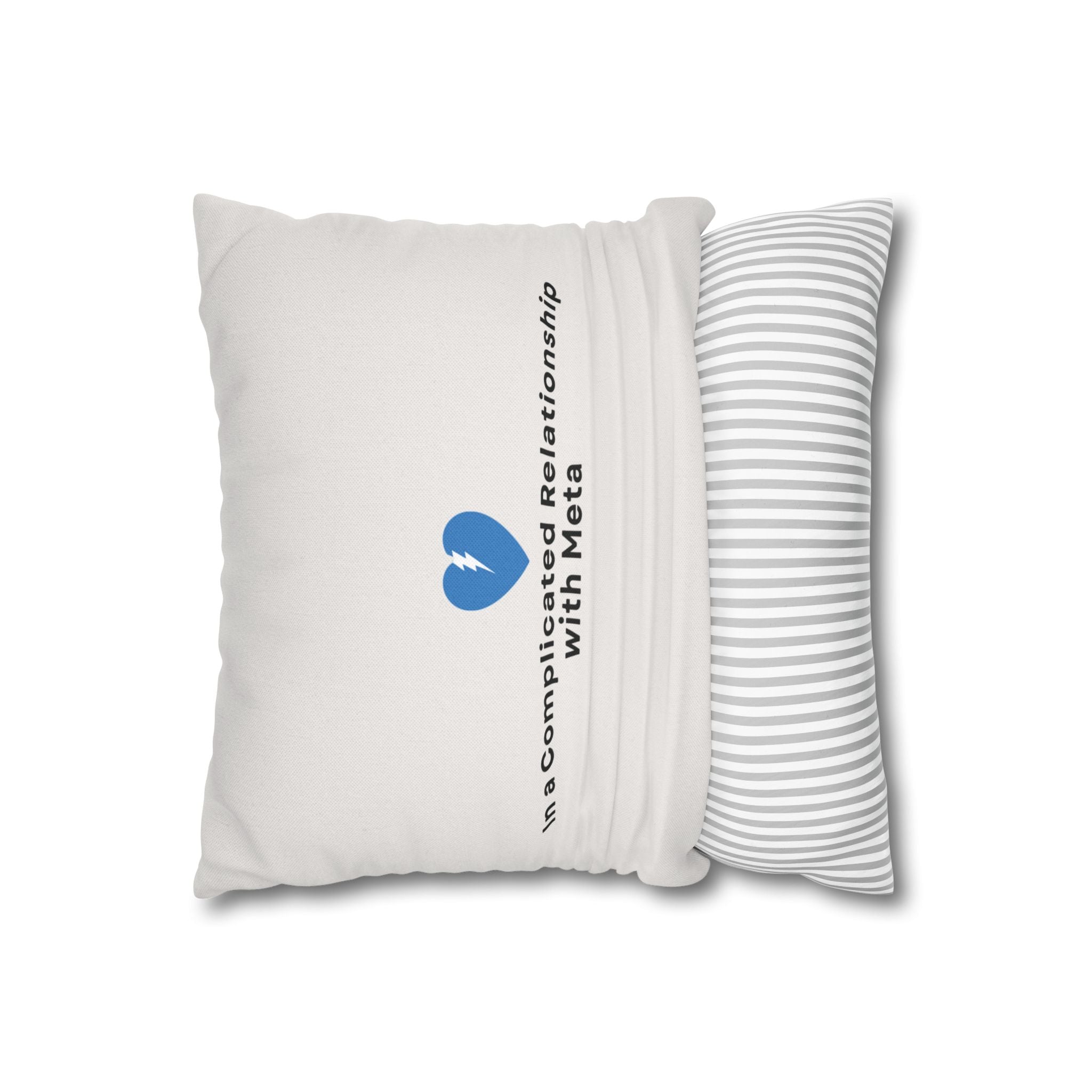 Complicated Relationship | Polyester Square Pillowcase